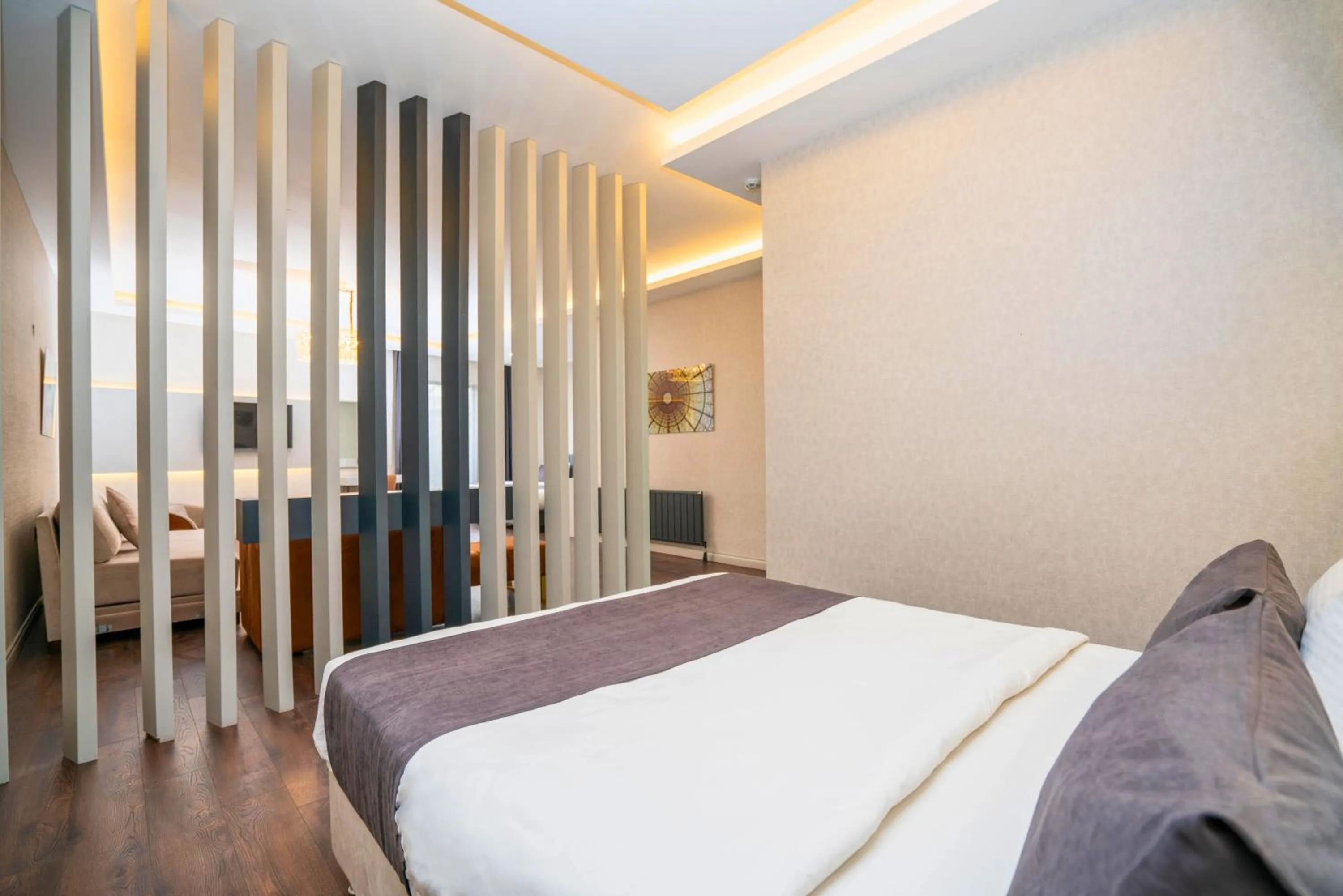 Bed in 216 Station Suite Gebze