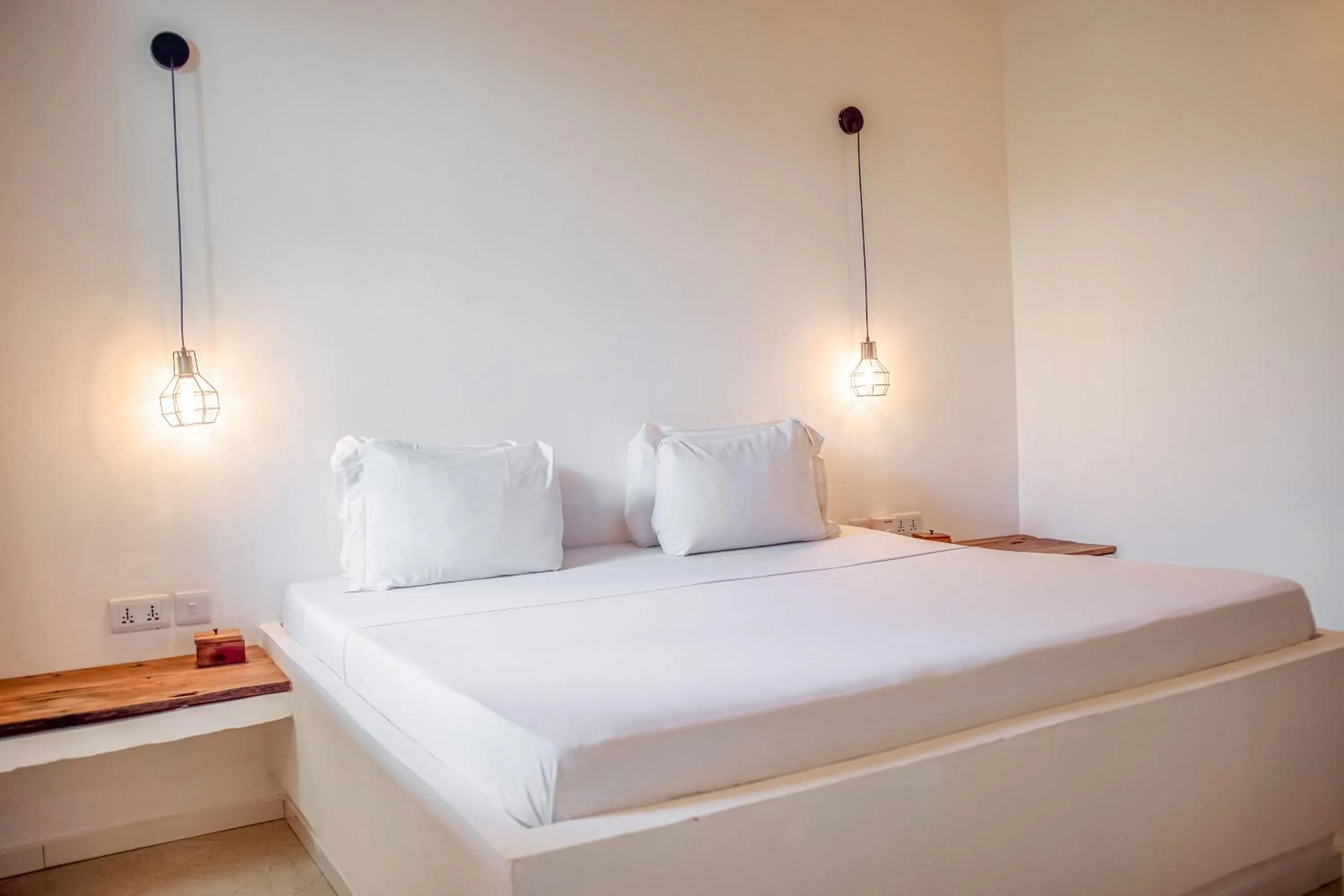 Bed in Cactus lodge Zanzibar