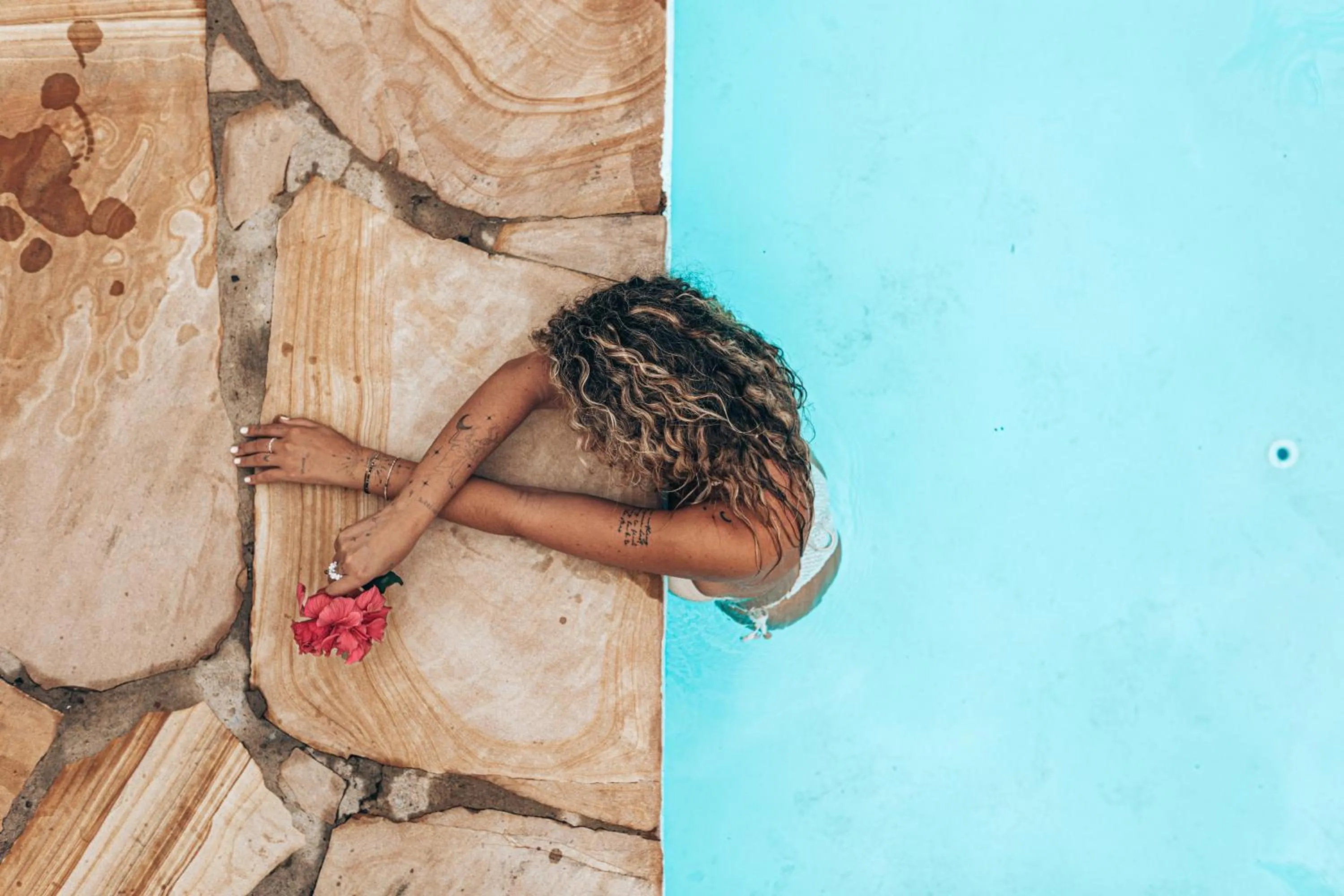 Swimming pool in Cactus lodge Zanzibar