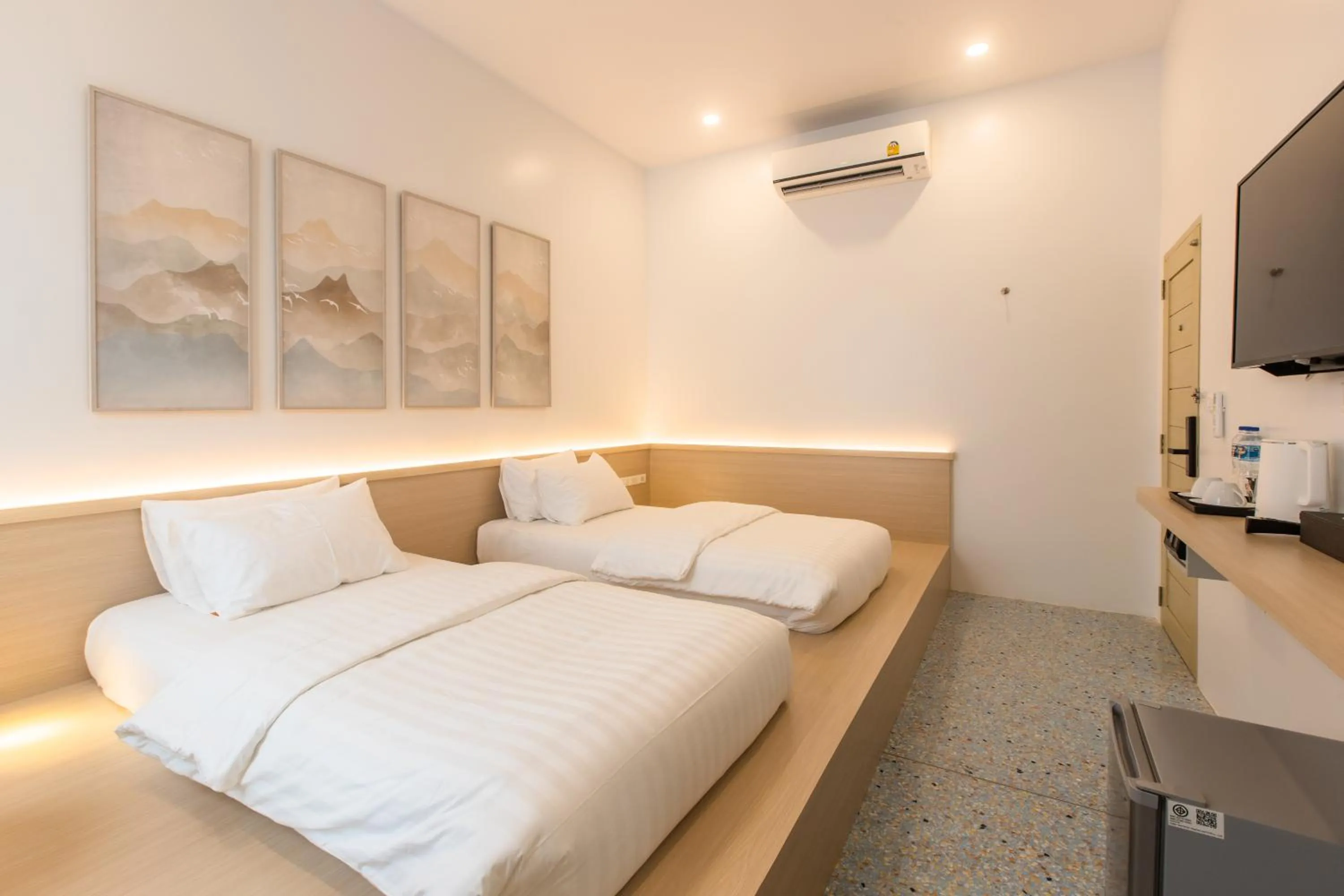 Bed in The Elements Boutique House