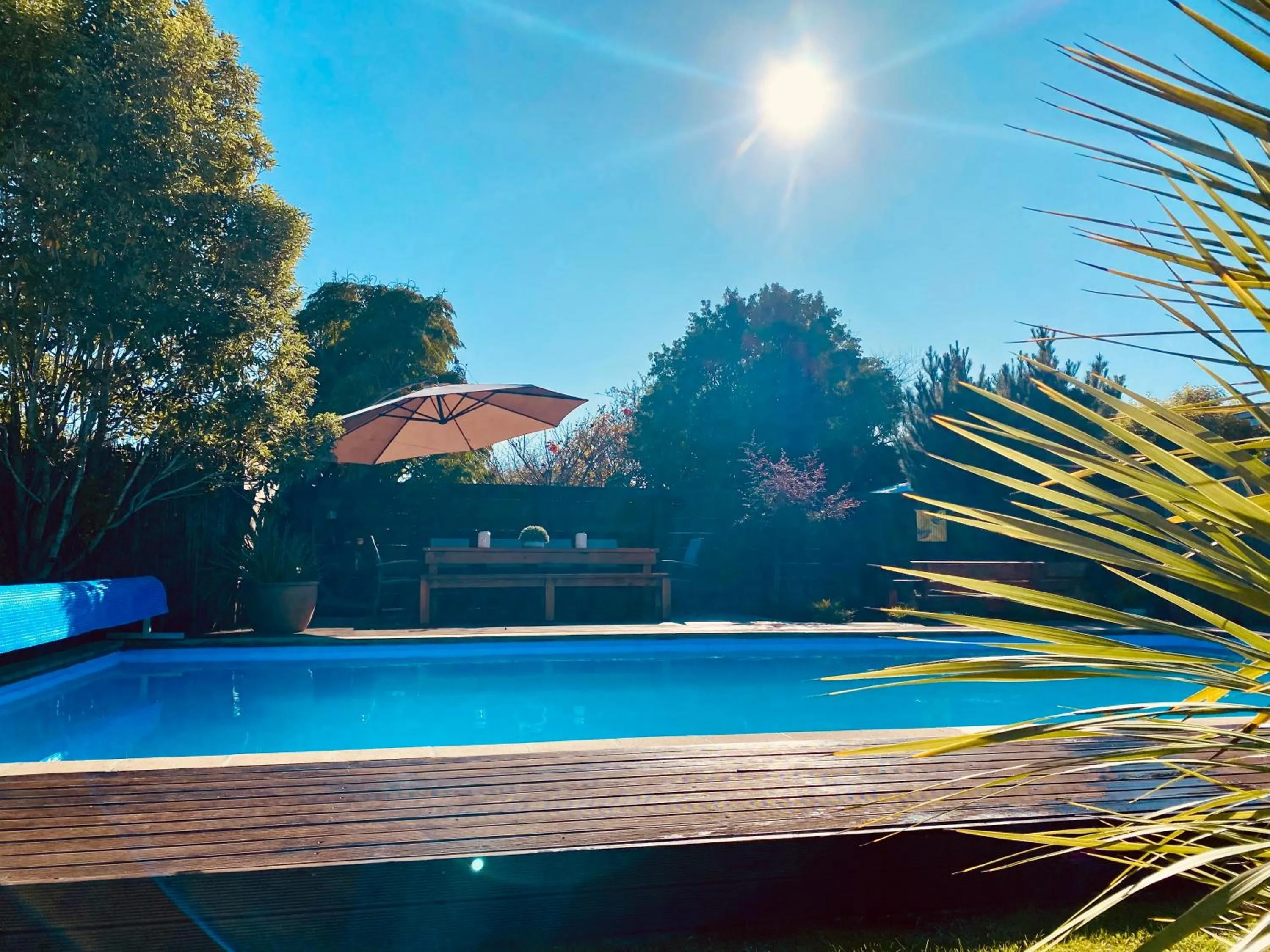 Swimming pool in Woodstock Suite