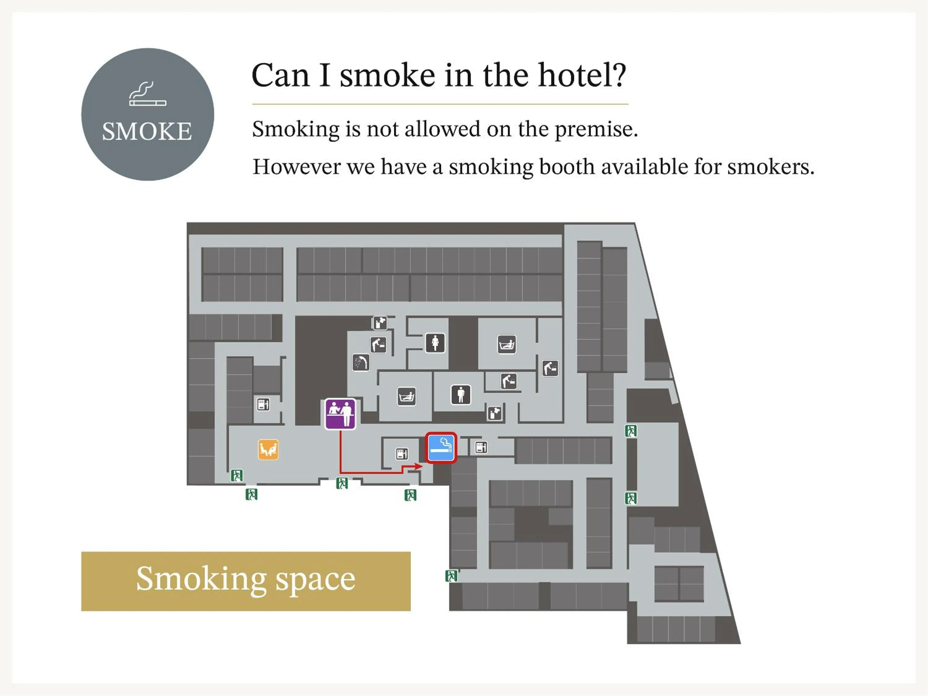 Lobby or reception in First Cabin Hakata