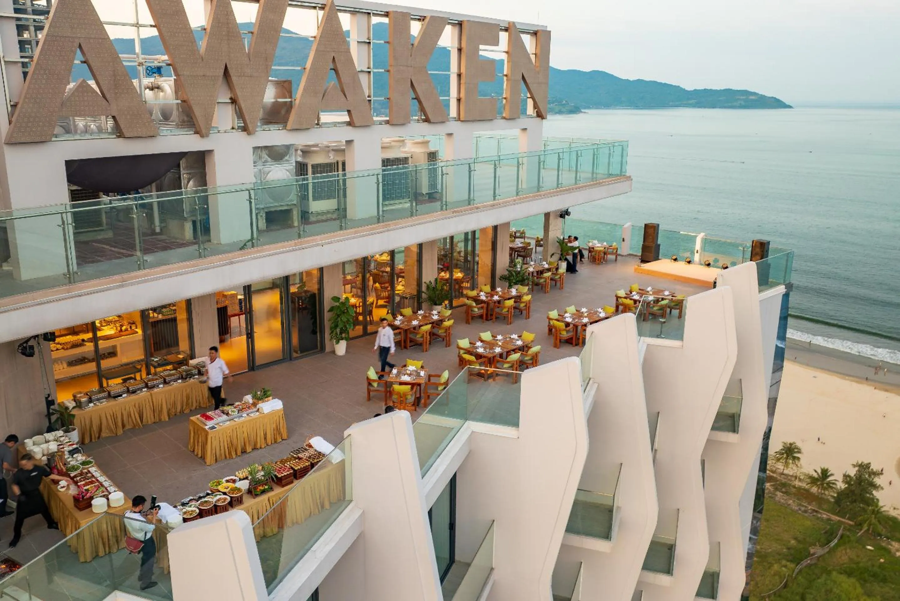Property building in Awaken Da Nang Hotel