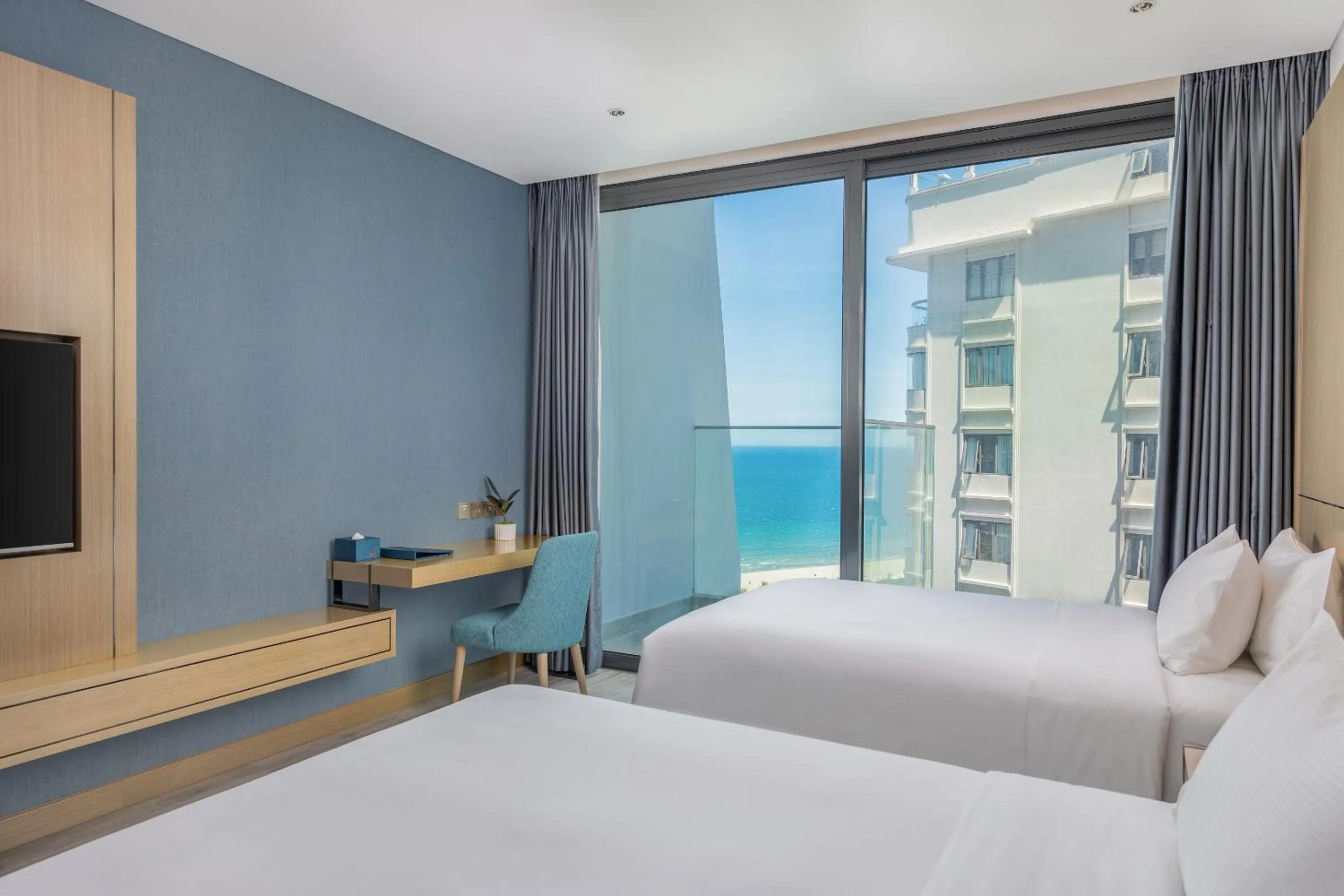 Bedroom, Bed in Awaken Da Nang Hotel