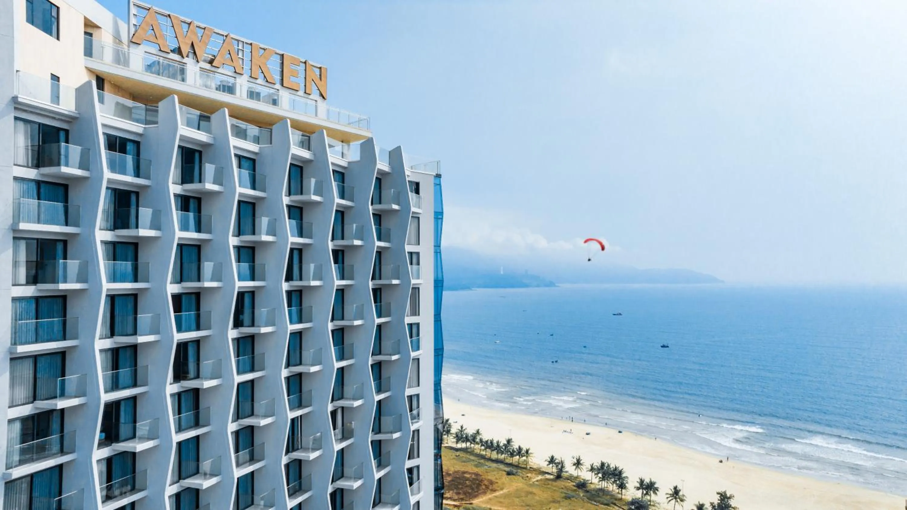 Property building in Awaken Da Nang Hotel