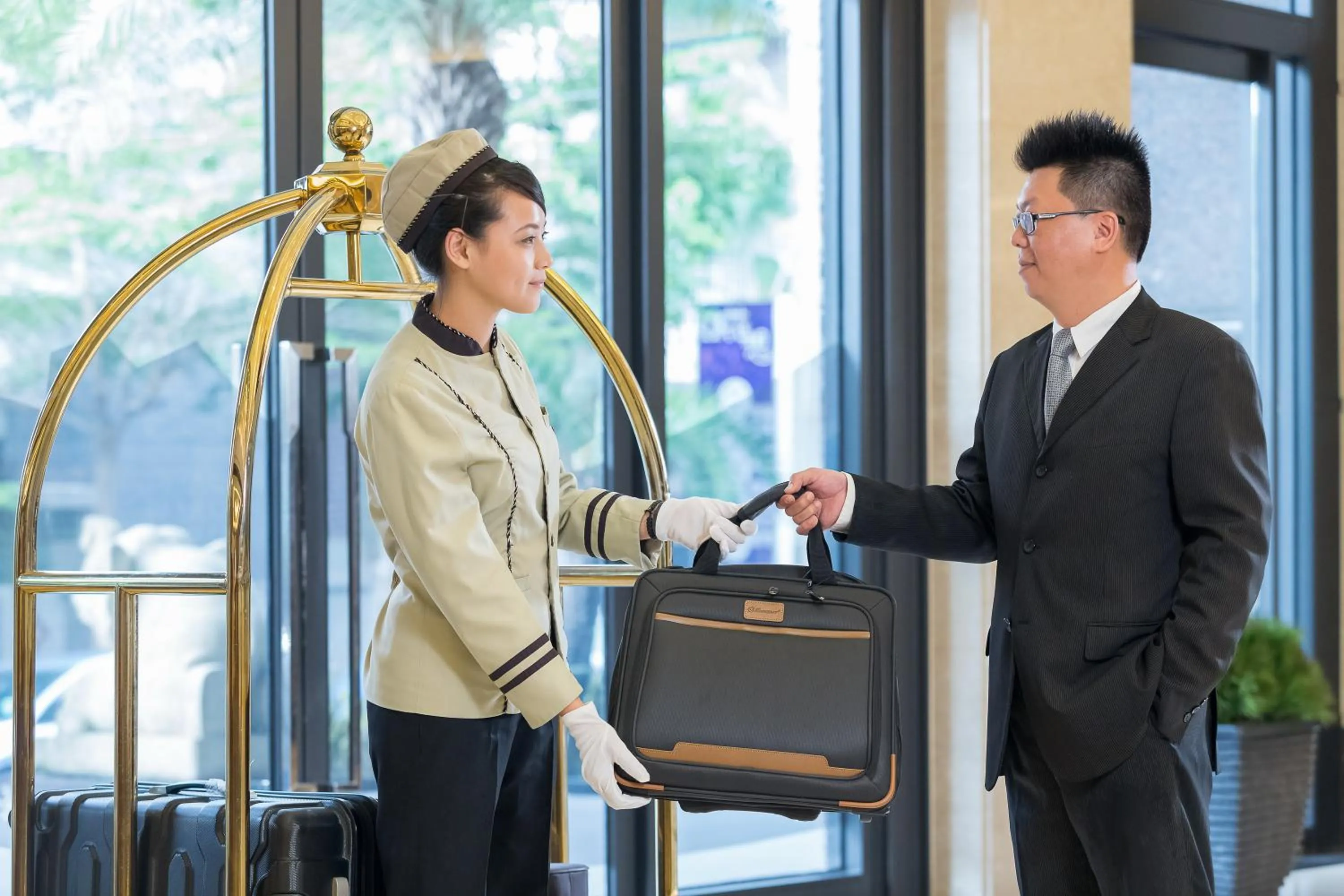 Lobby or reception in Queena Plaza Hotel