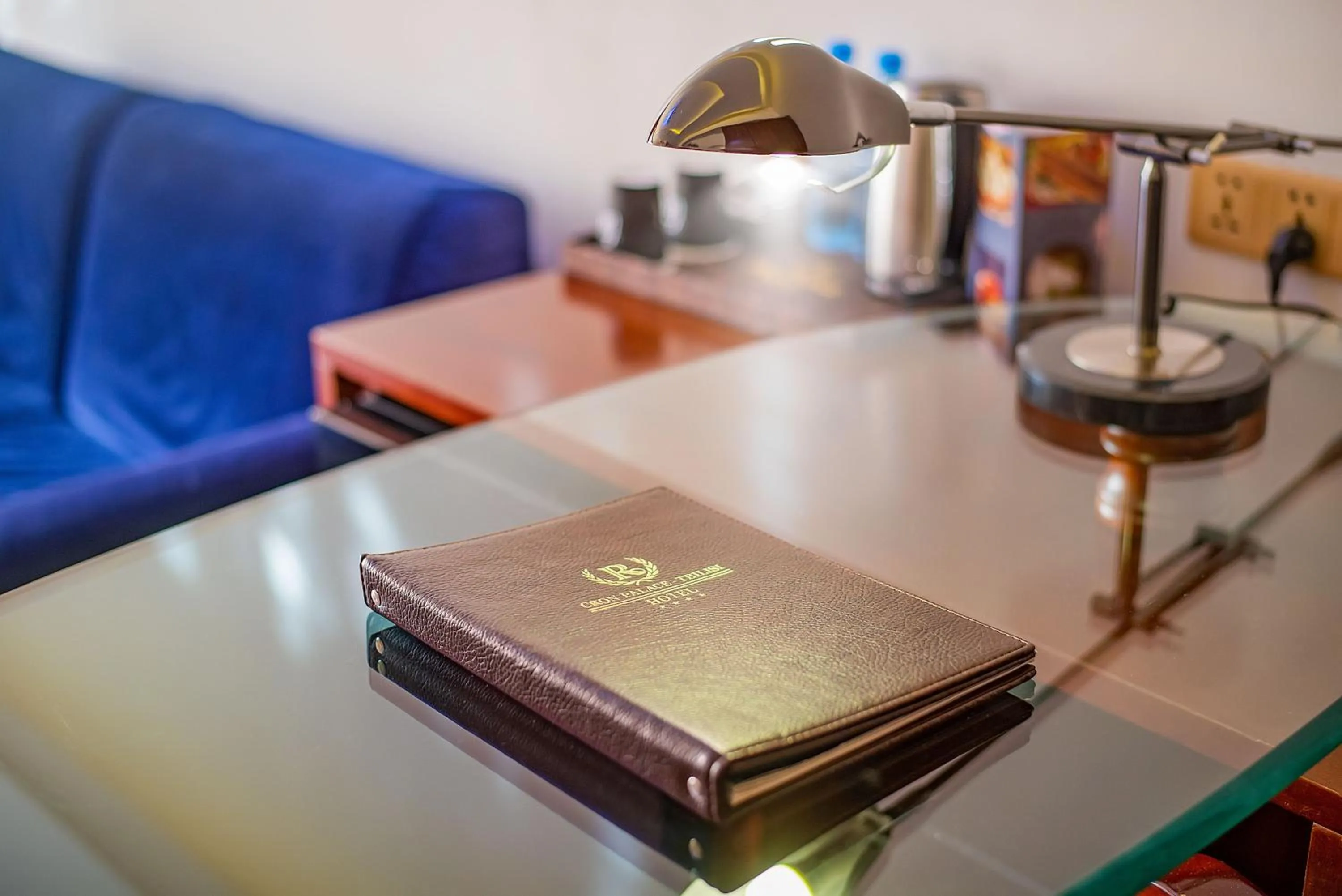 Living room in Cron Palace kosher Tbilisi Hotel