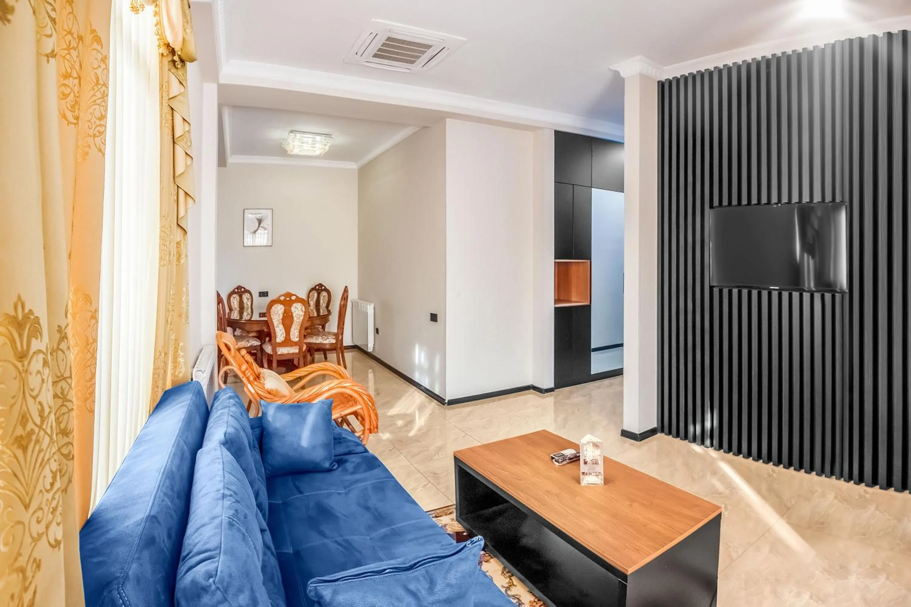 Living room in Cron Palace kosher Tbilisi Hotel