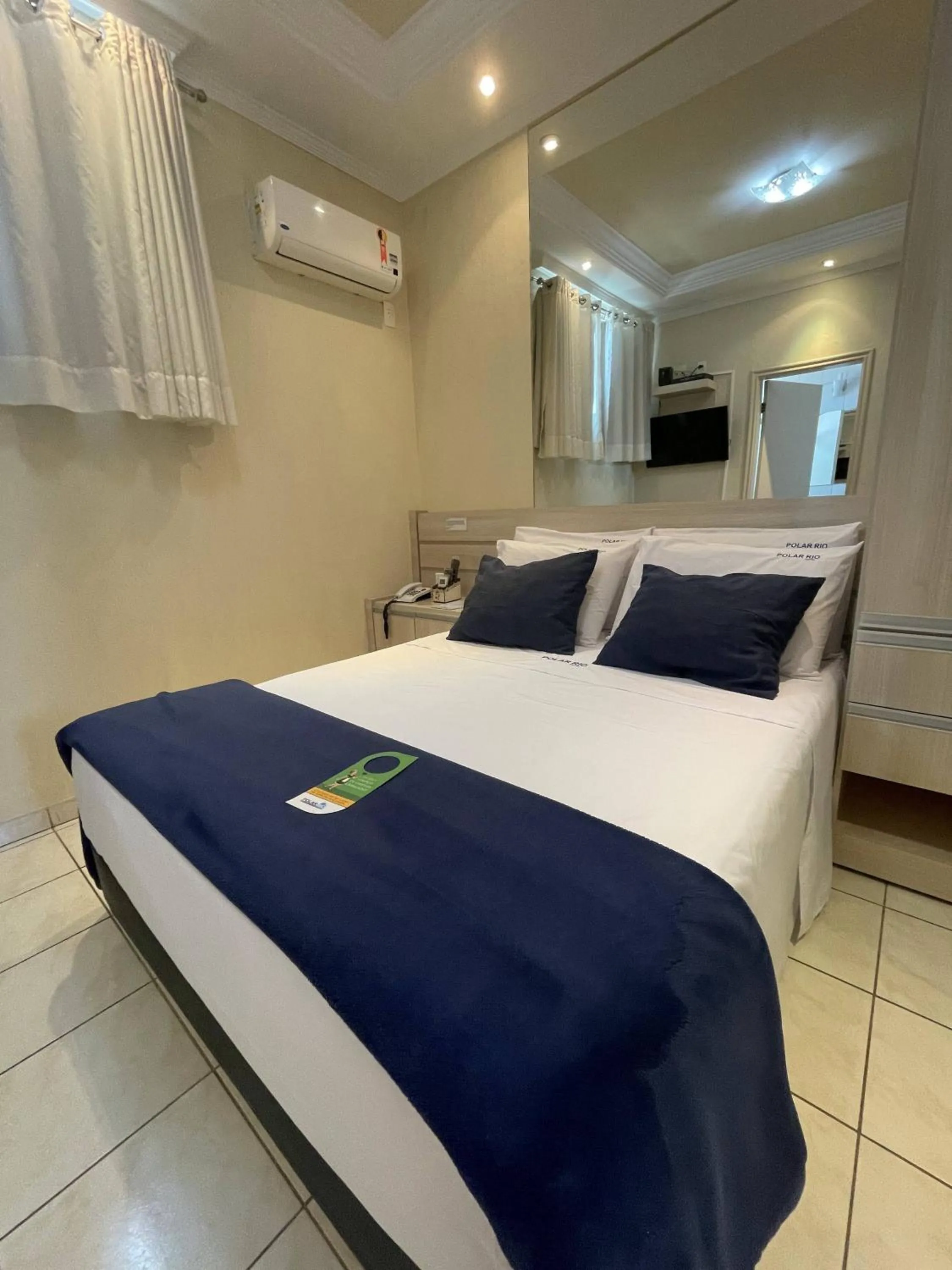 Bed in Polar Rio Hotel