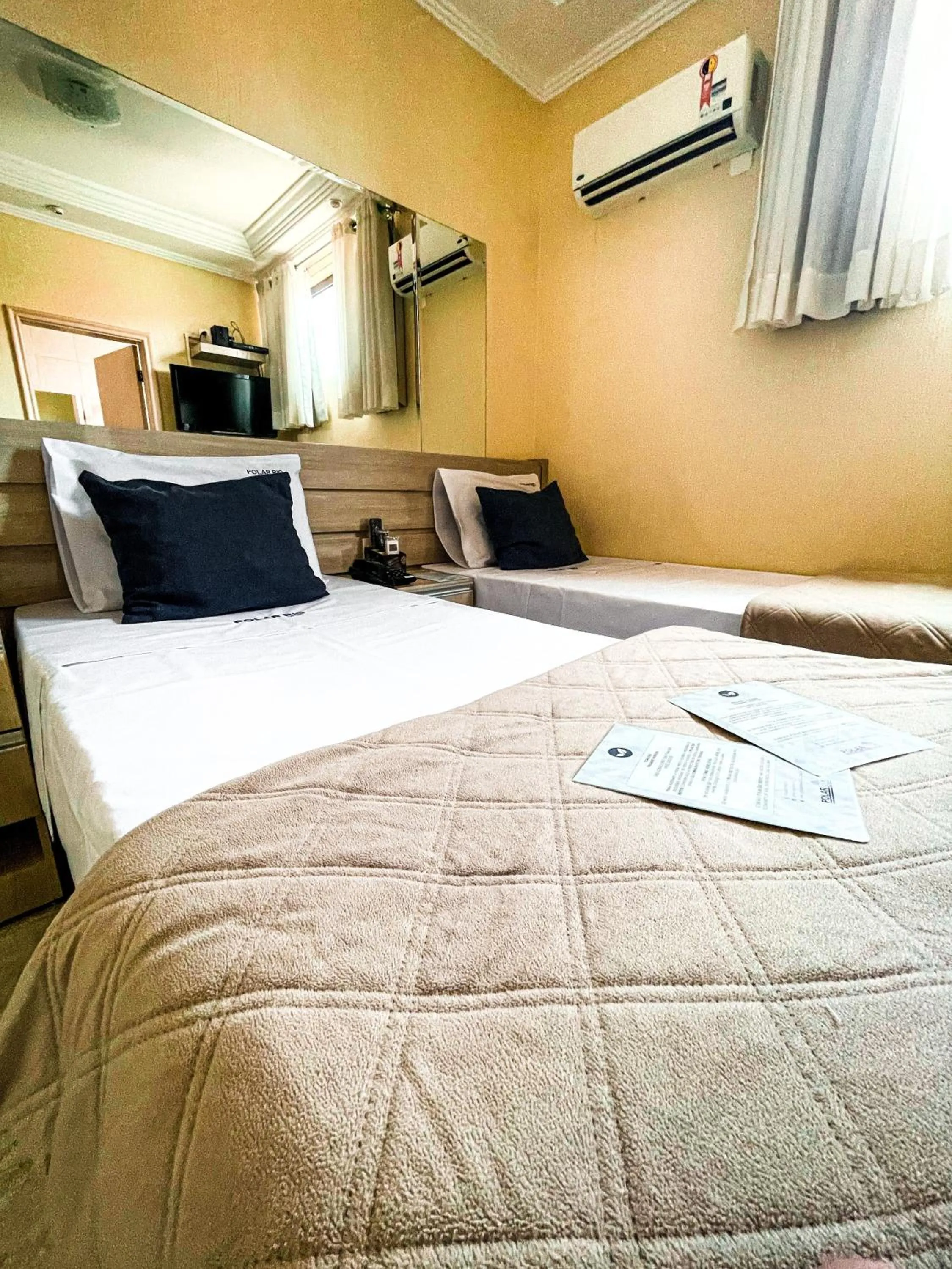 Bed in Polar Rio Hotel