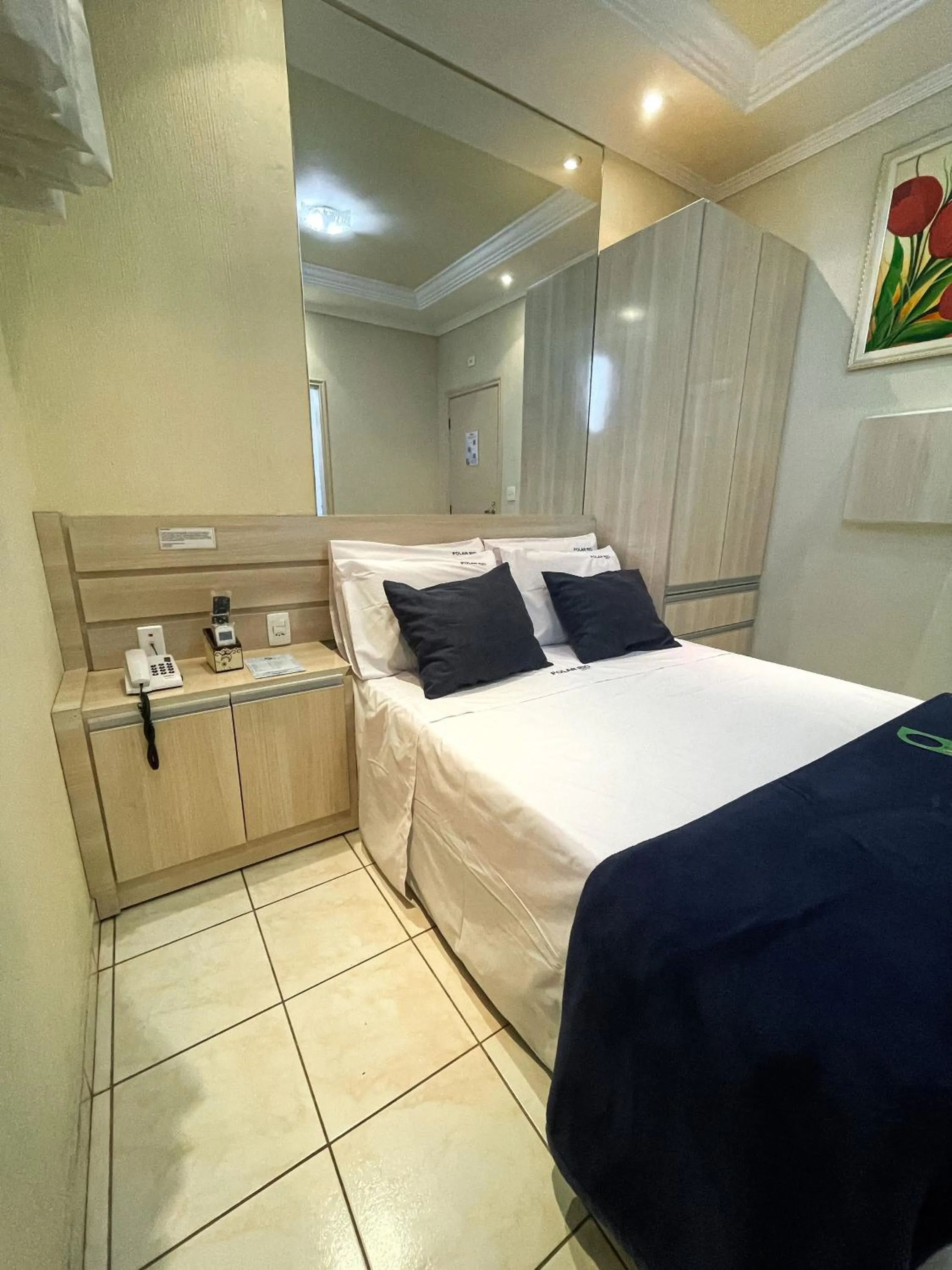 Bed in Polar Rio Hotel