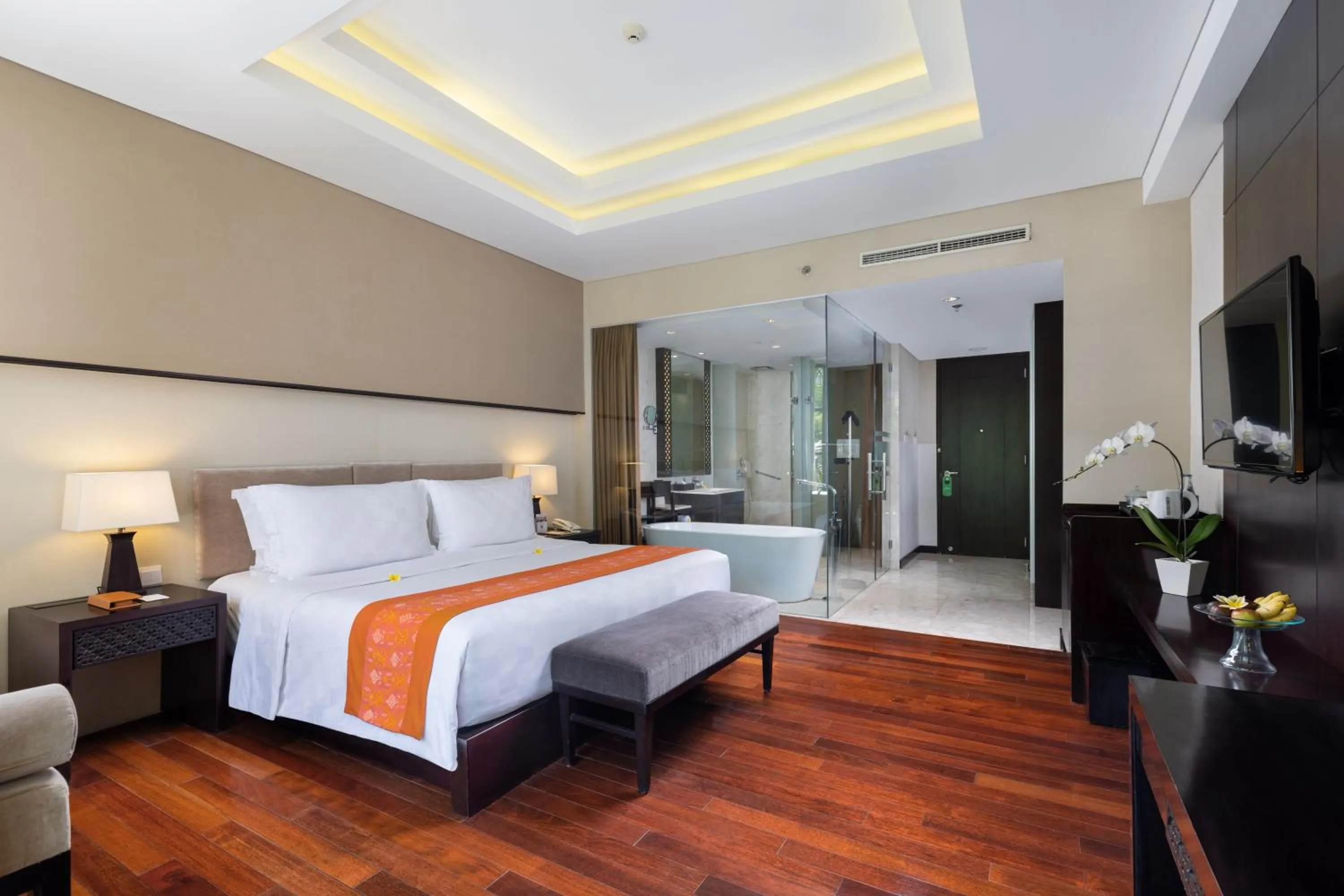 Bed in Bali Nusa Dua Hotel