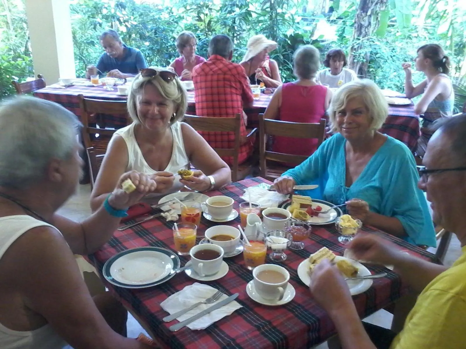 group of guests in Hotel Finlanka