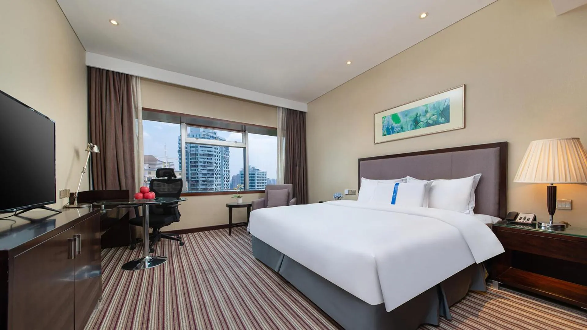 Bed in Binbei Yiho Hotel