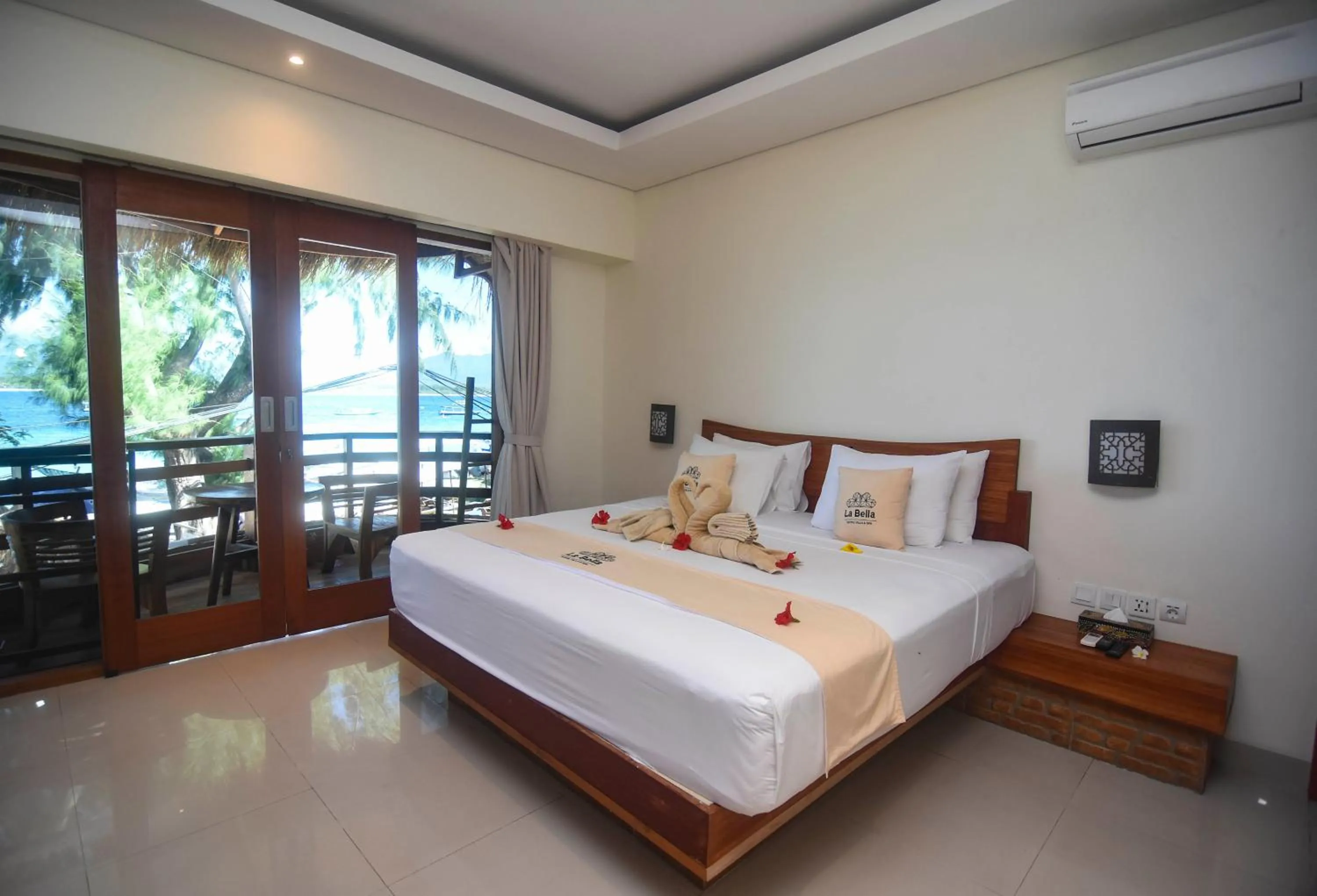 Bed in La Bella - Hotel Villa & Spa