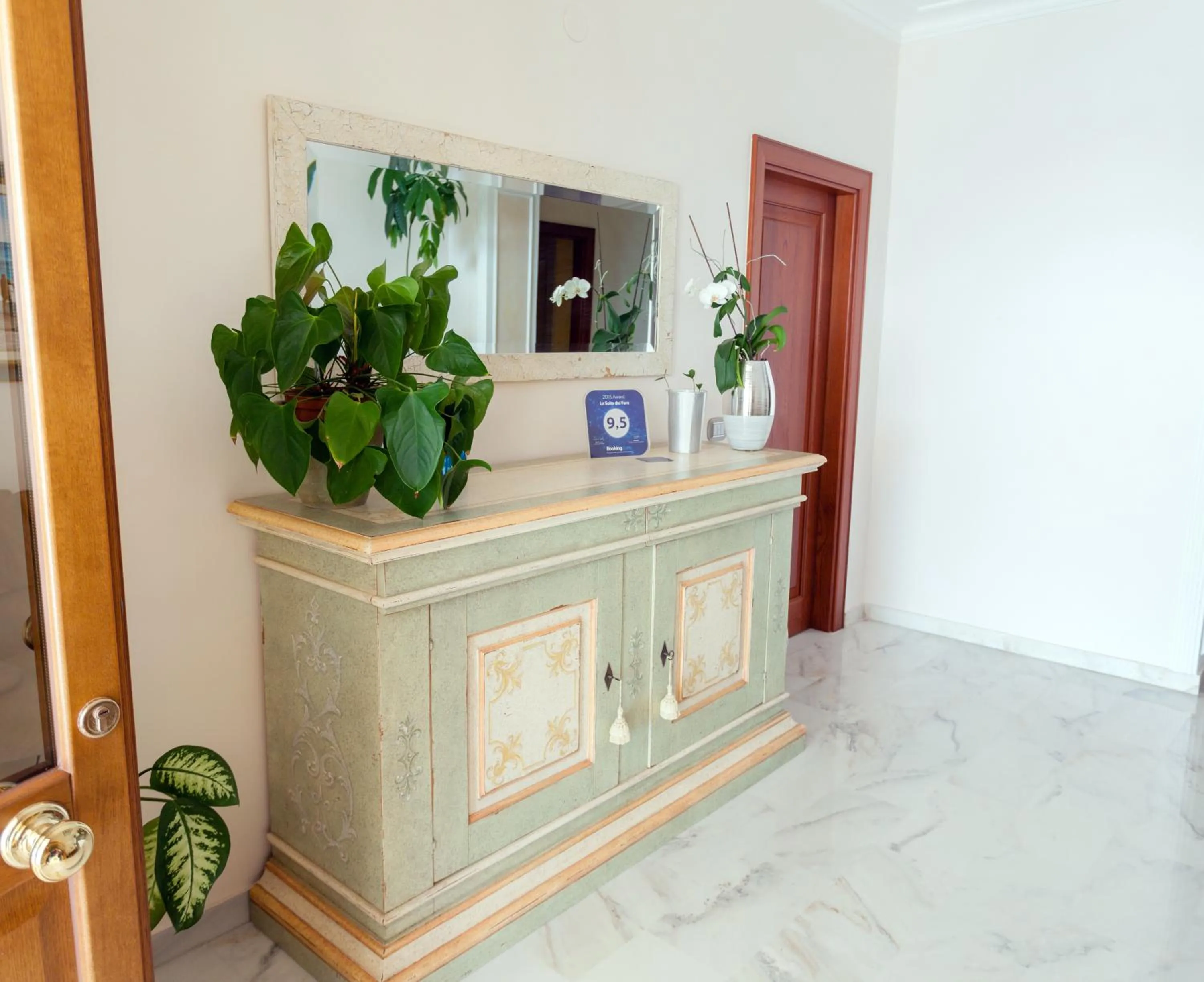 Lobby or reception in La Suite del Faro