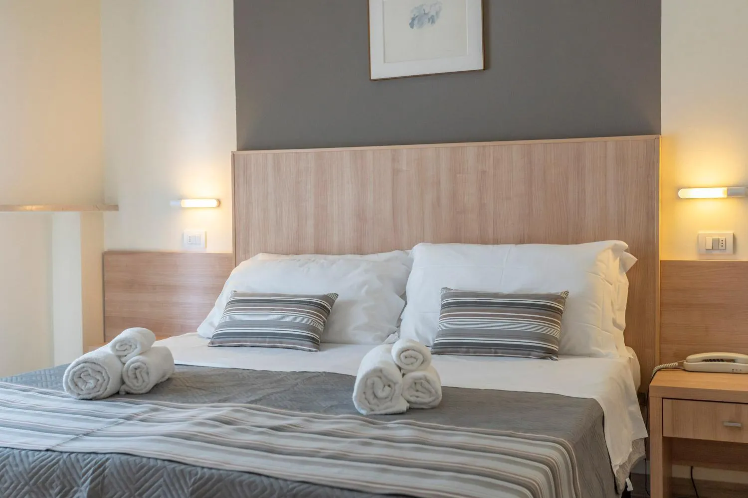 Photo of the whole room, Bed in Hotel Cormoran Riccione