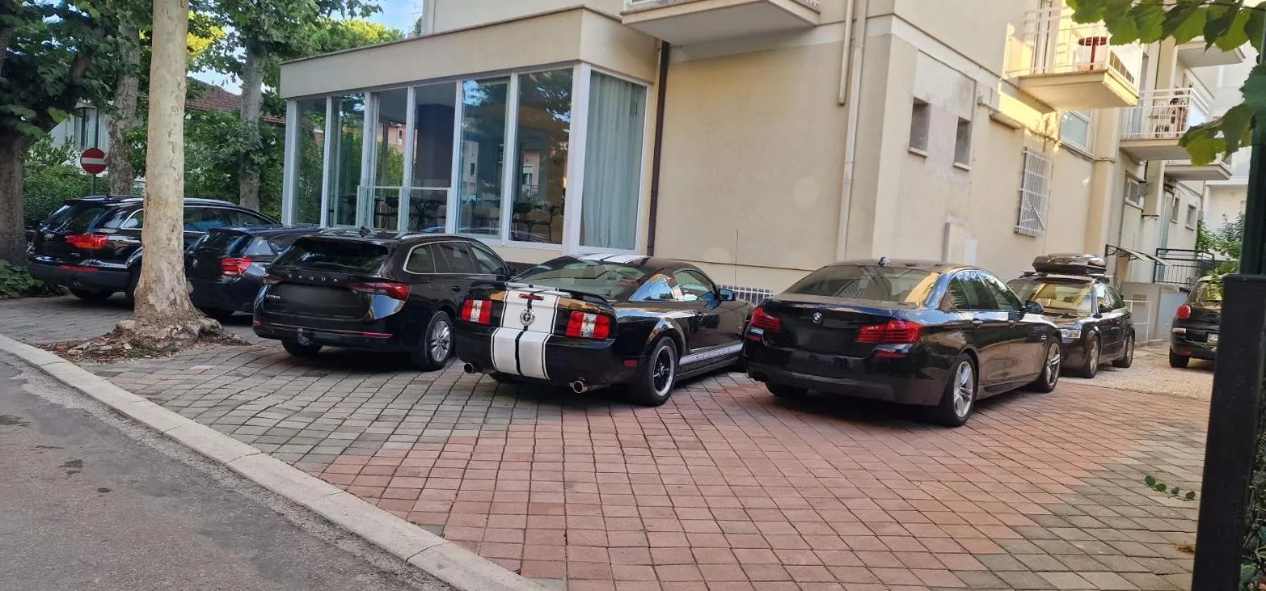 Parking in Hotel Cormoran Riccione
