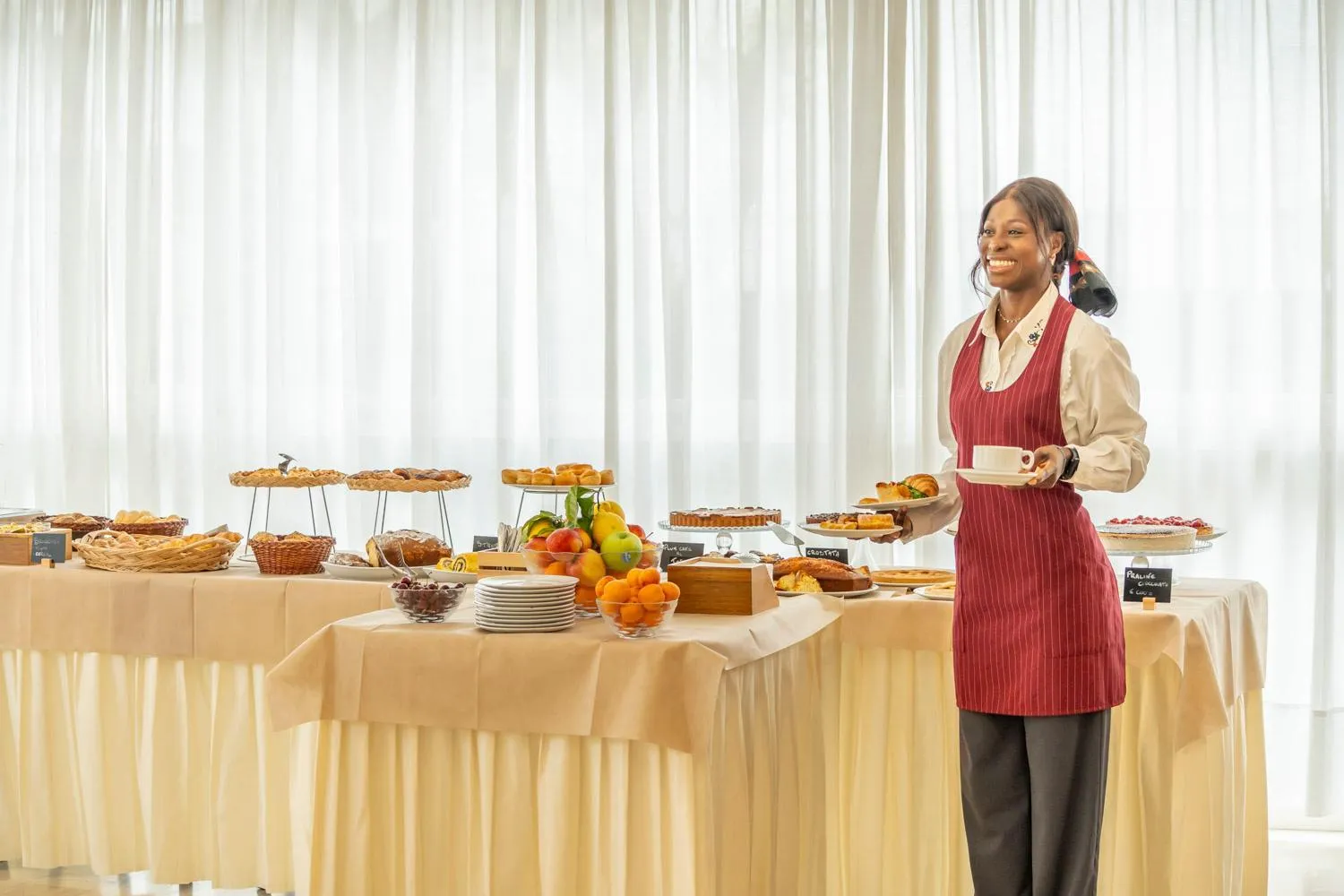 Breakfast in Hotel Cormoran Riccione