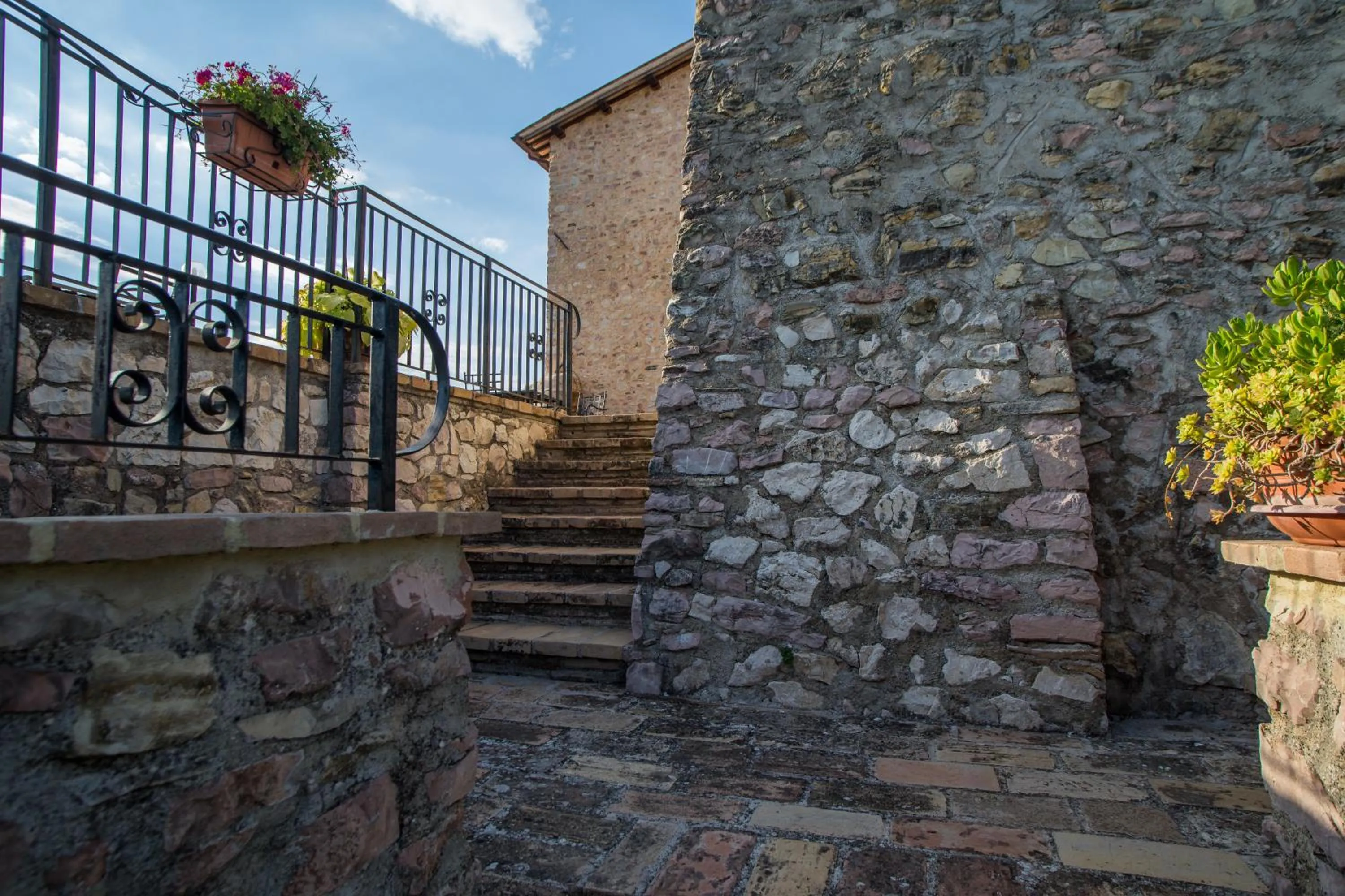 Balcony/Terrace in Il Castello Di Perchia