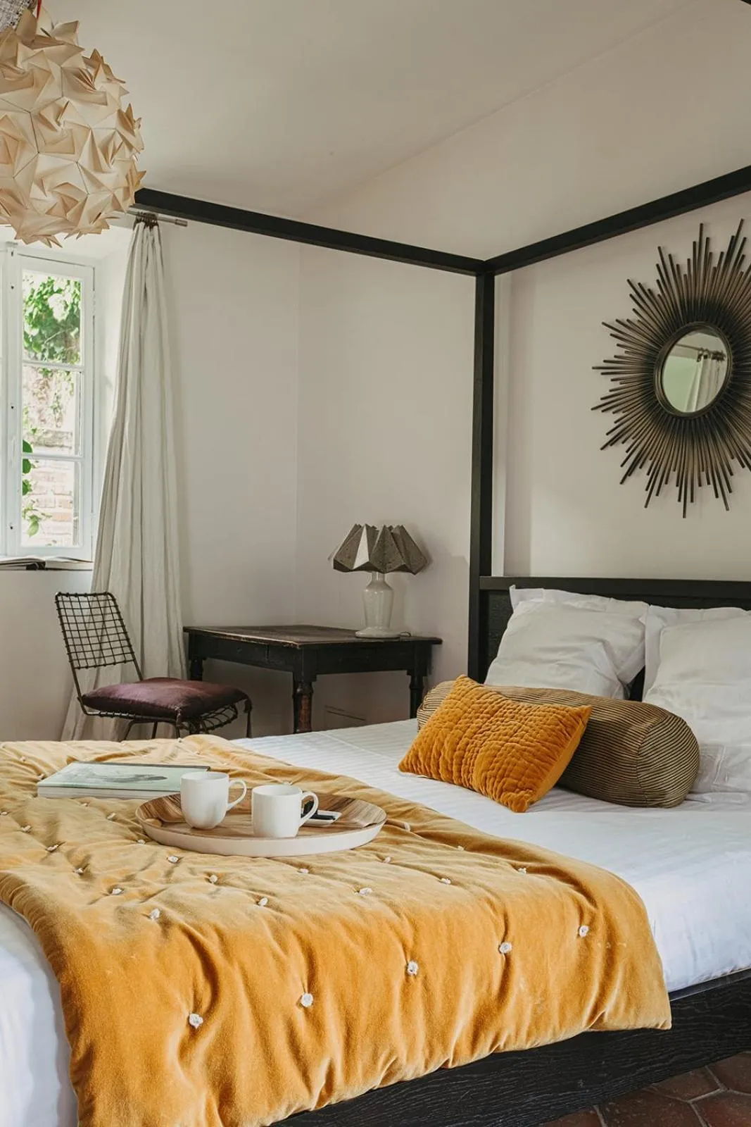 Bedroom, Bed in La Dime de Giverny - Chambres d'hôtes
