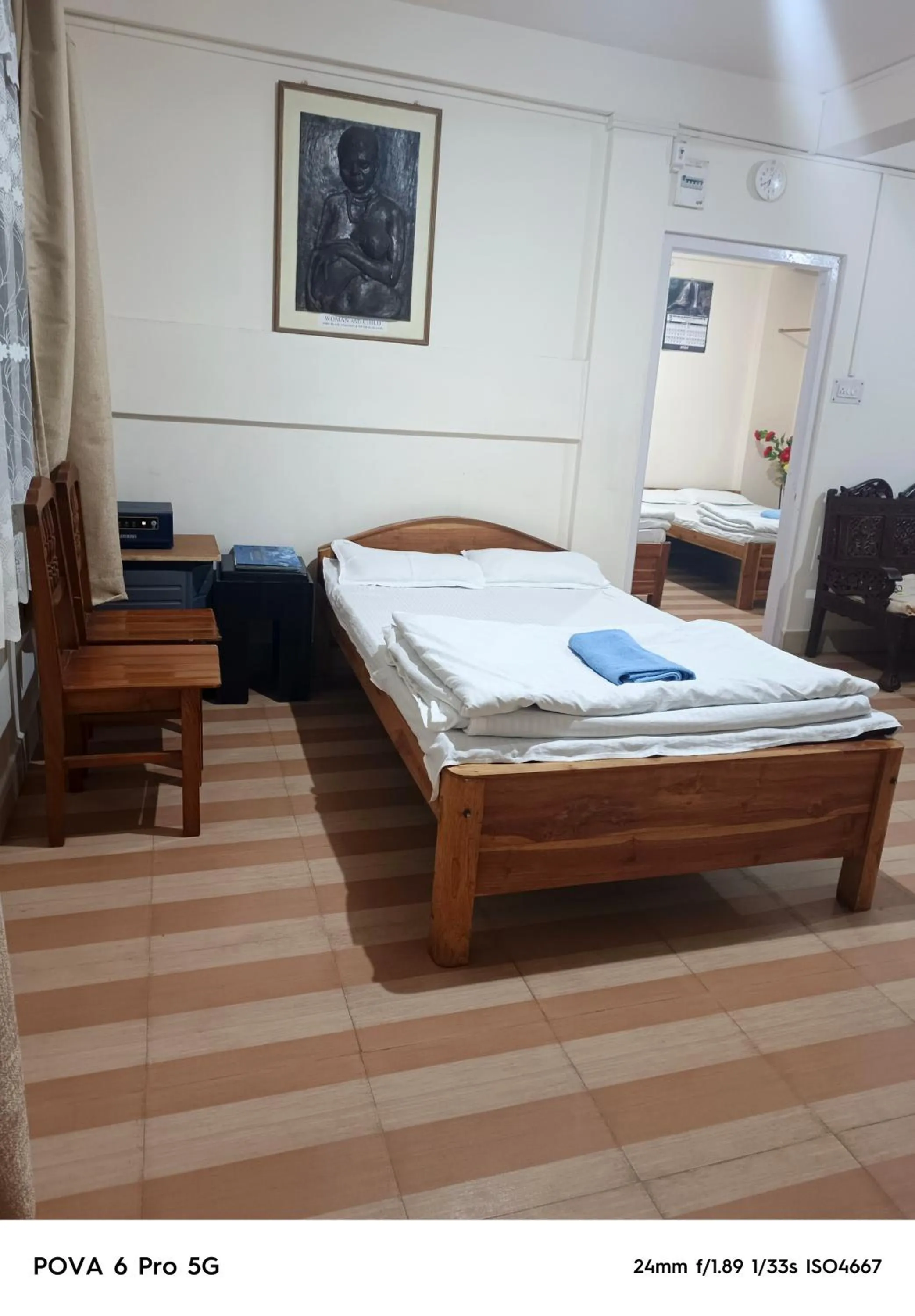 Bed in Shanti Sojourn