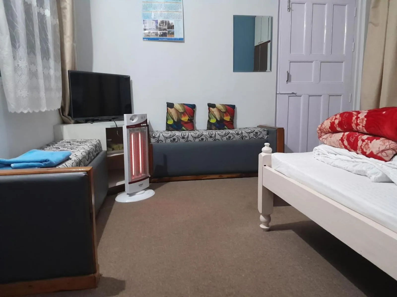 Bed in Shanti Sojourn