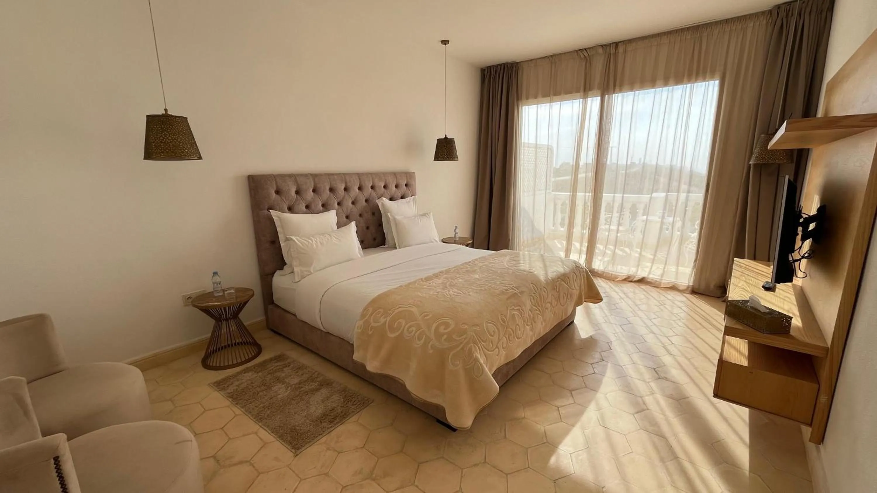 Bed in Villa La Falaise