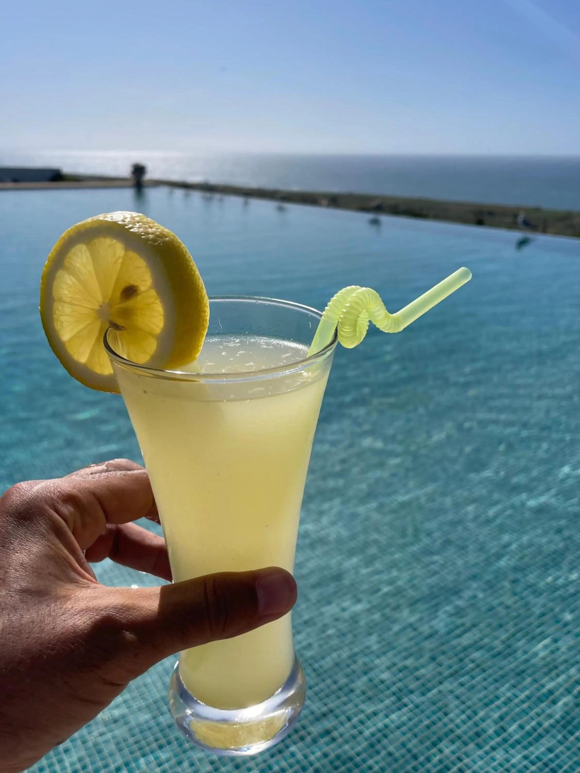 Swimming pool in Villa La Falaise