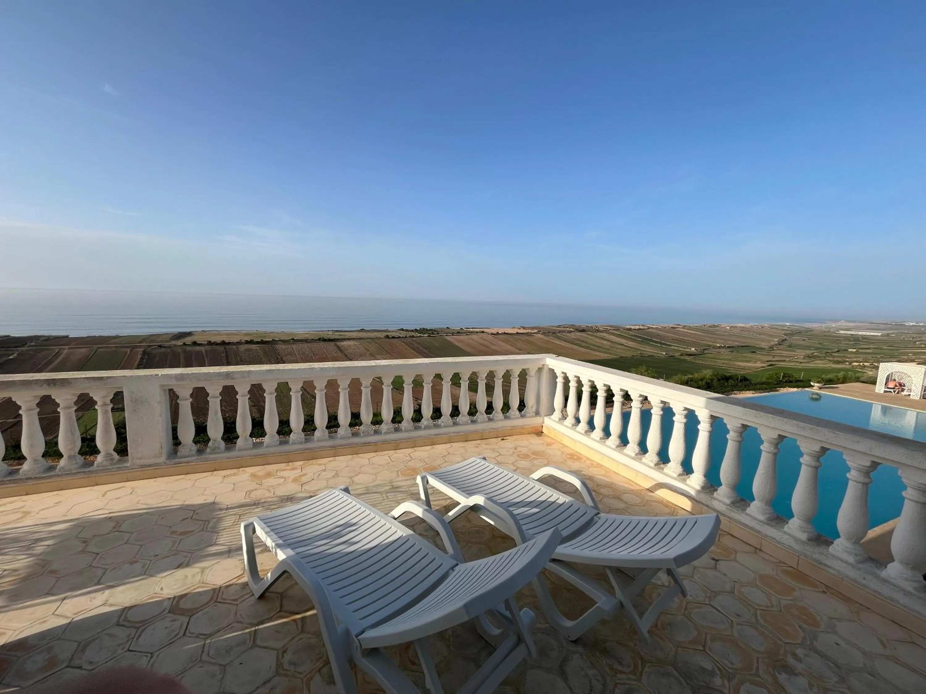 Patio in Villa La Falaise