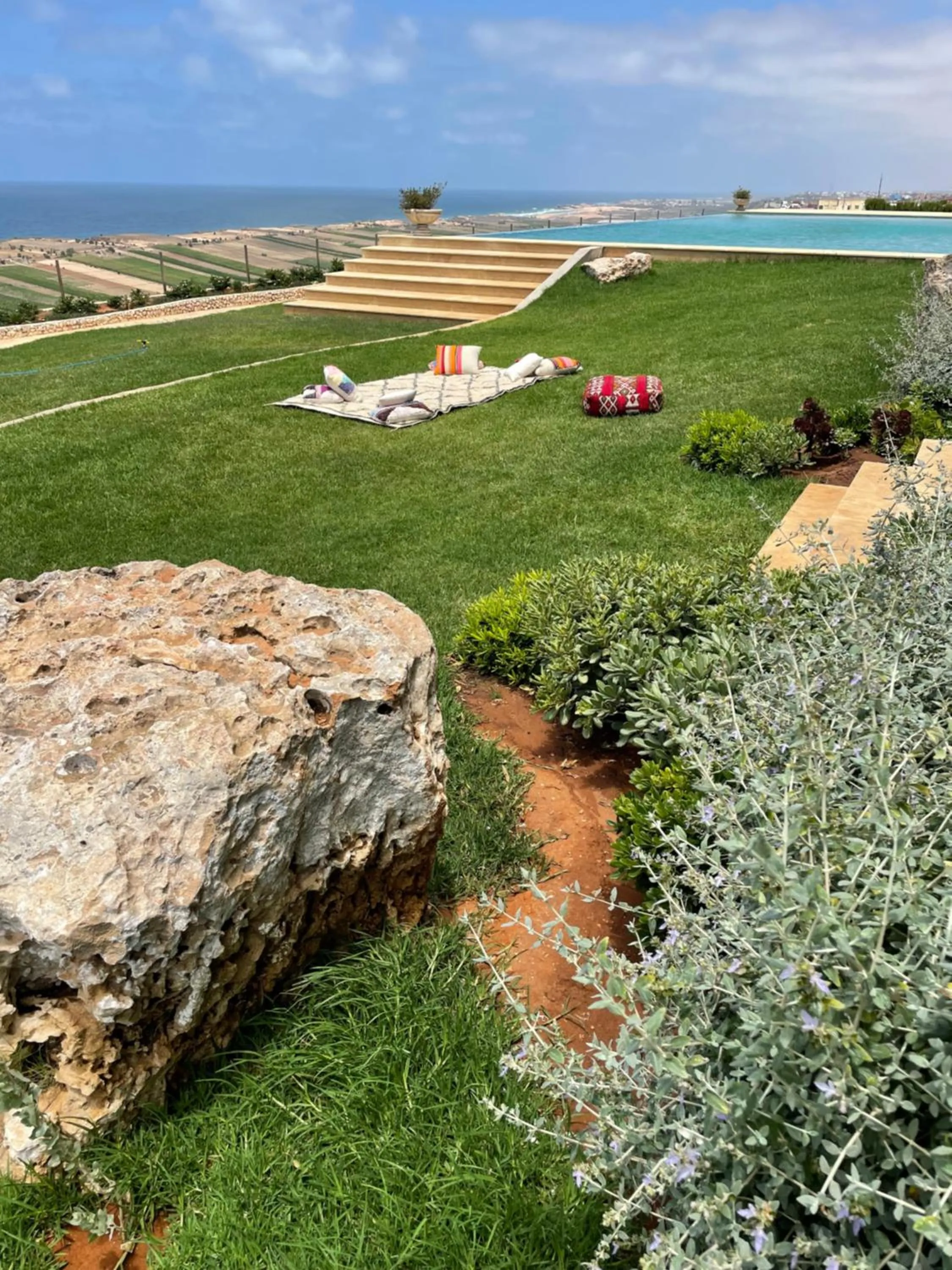 Garden in Villa La Falaise