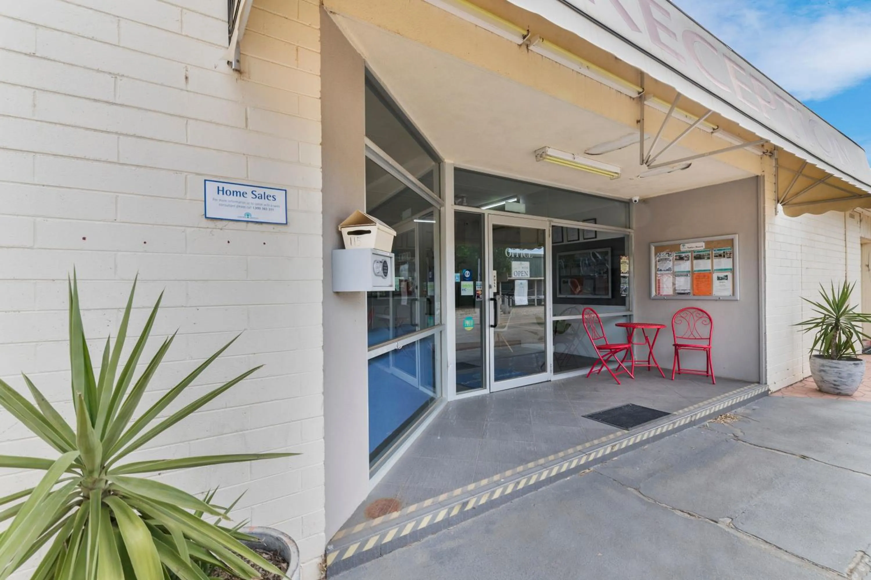 Lobby or reception in Benalla Tourist Park