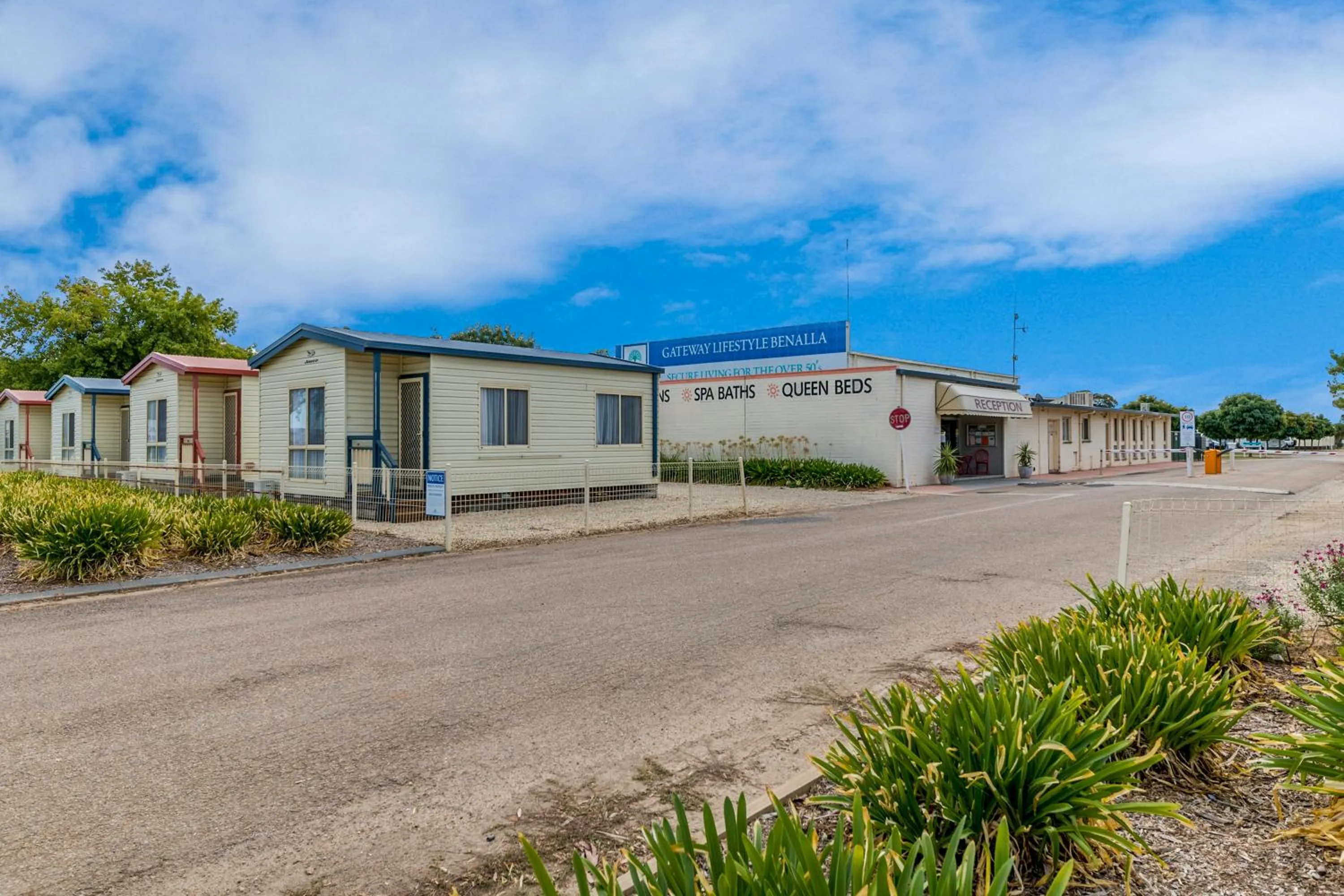 Property building in Benalla Tourist Park