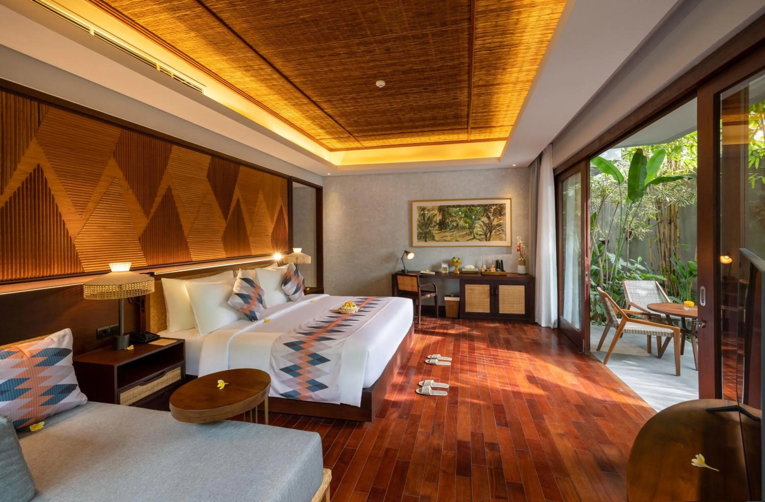 Bed in The Hava Ubud A Pramana Experience