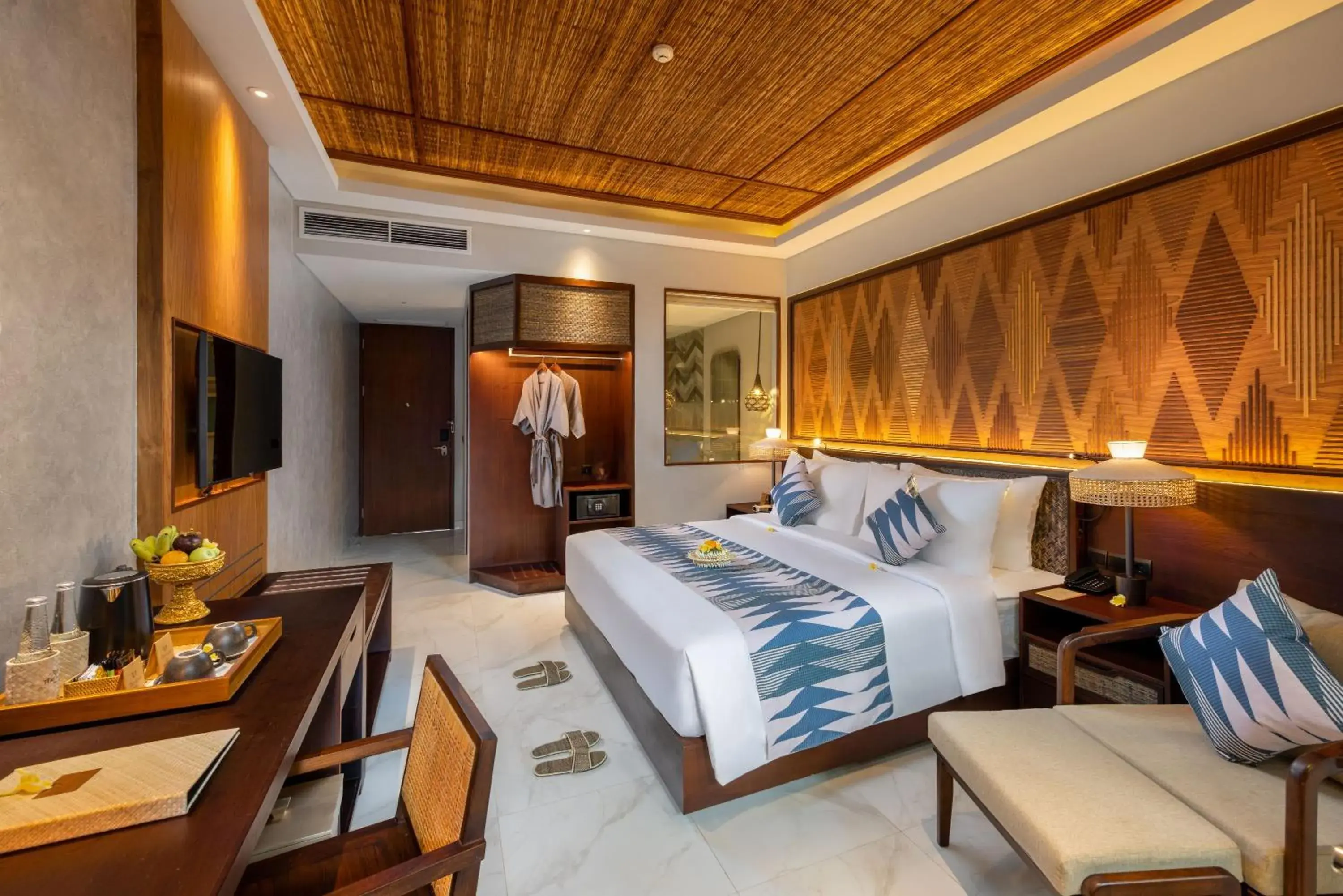 Deluxe Double Room with Garden View and Daily Afternoon Tea in The Hava Ubud A Pramana Experience Deluxe Double Room with Garden View and Daily Afternoon Tea in The Hava Ubud A Pramana Experience