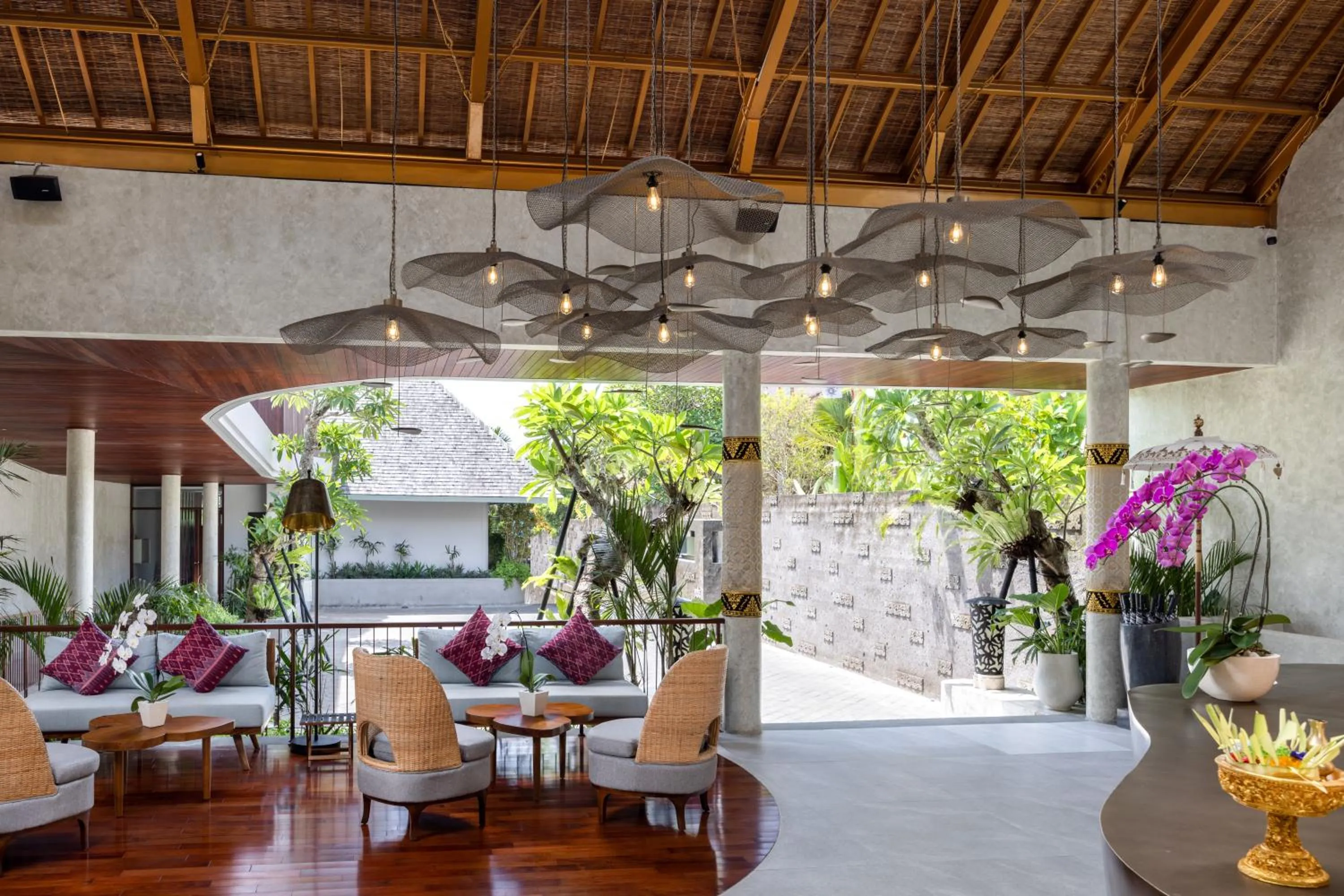 Lobby or reception in The Hava Ubud A Pramana Experience