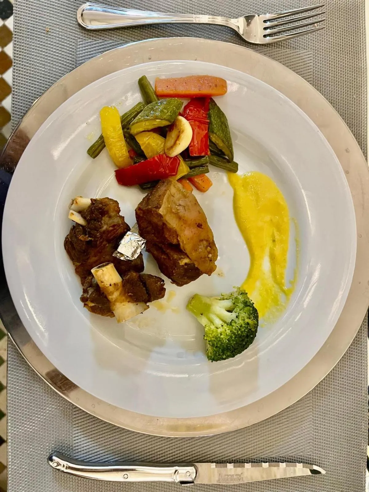 Food in Riad Palais Bahia Fes