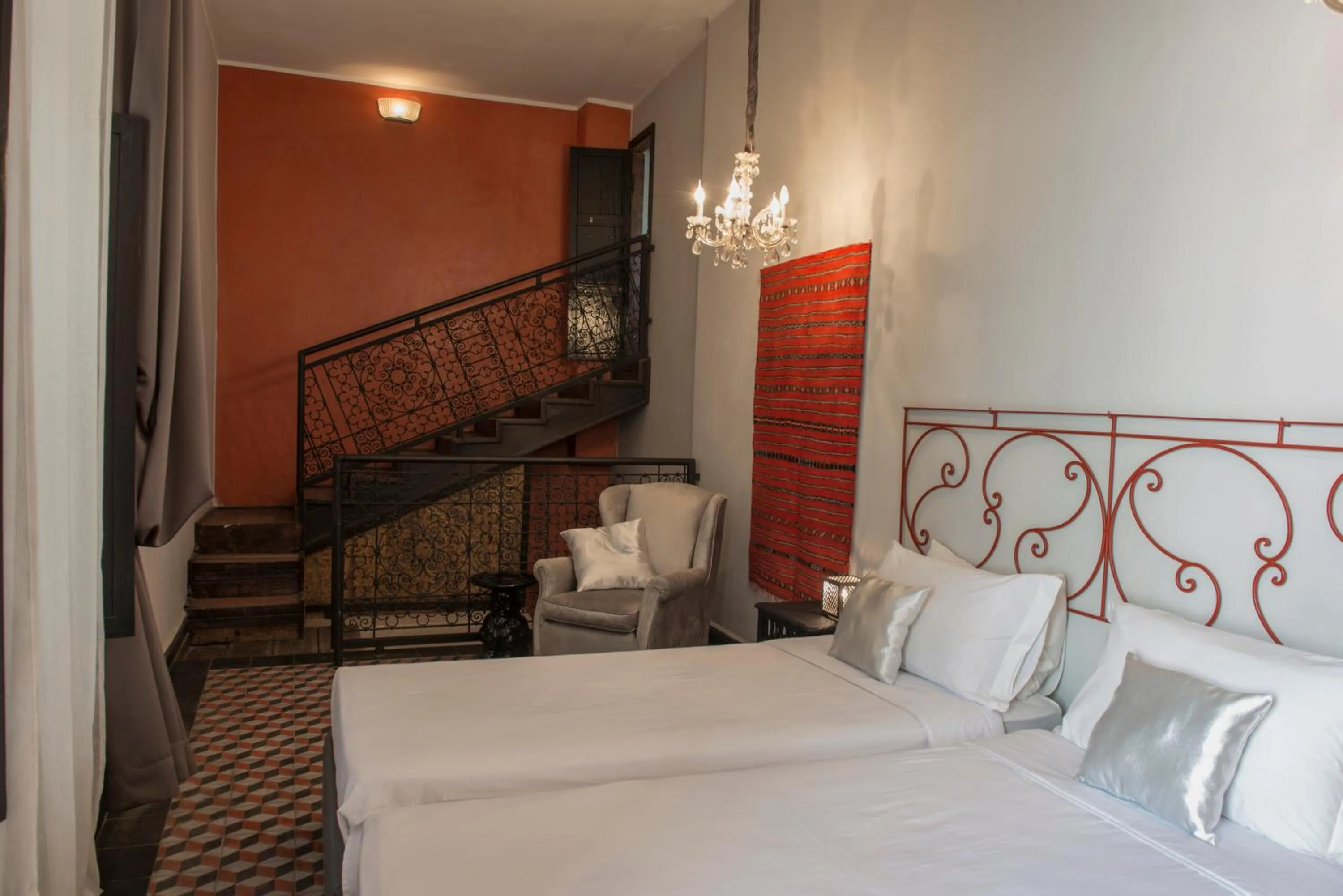 Photo of the whole room, Bed in Riad Palais Bahia Fes