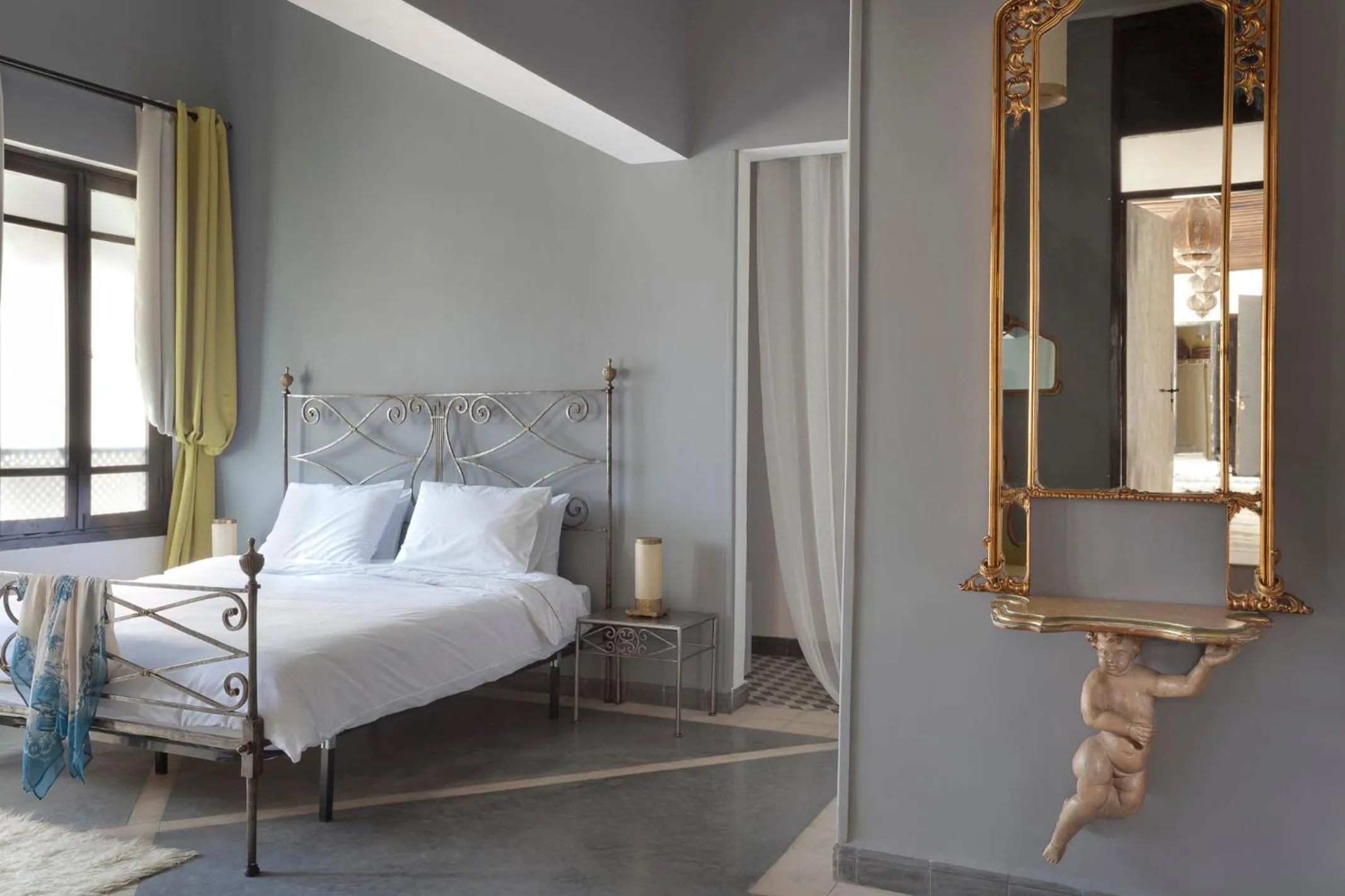 Bedroom, Bed in Riad Palais Bahia Fes