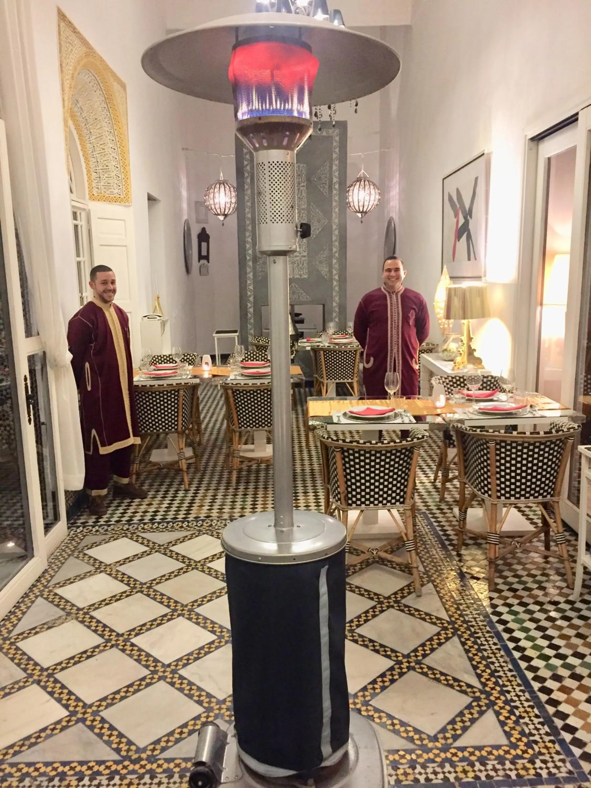 Restaurant/places to eat in Riad Palais Bahia Fes