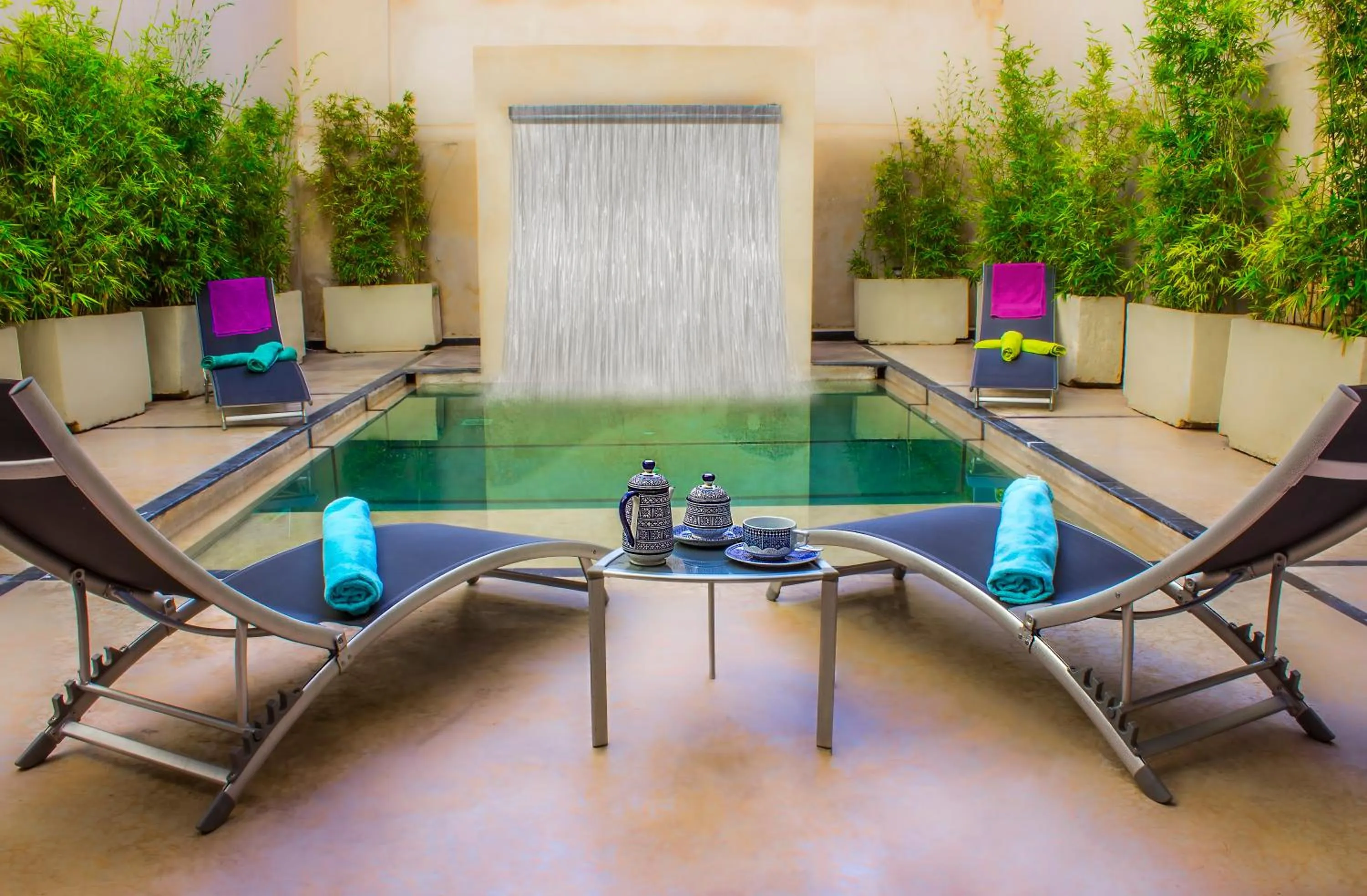 Swimming pool in Riad Palais Bahia Fes