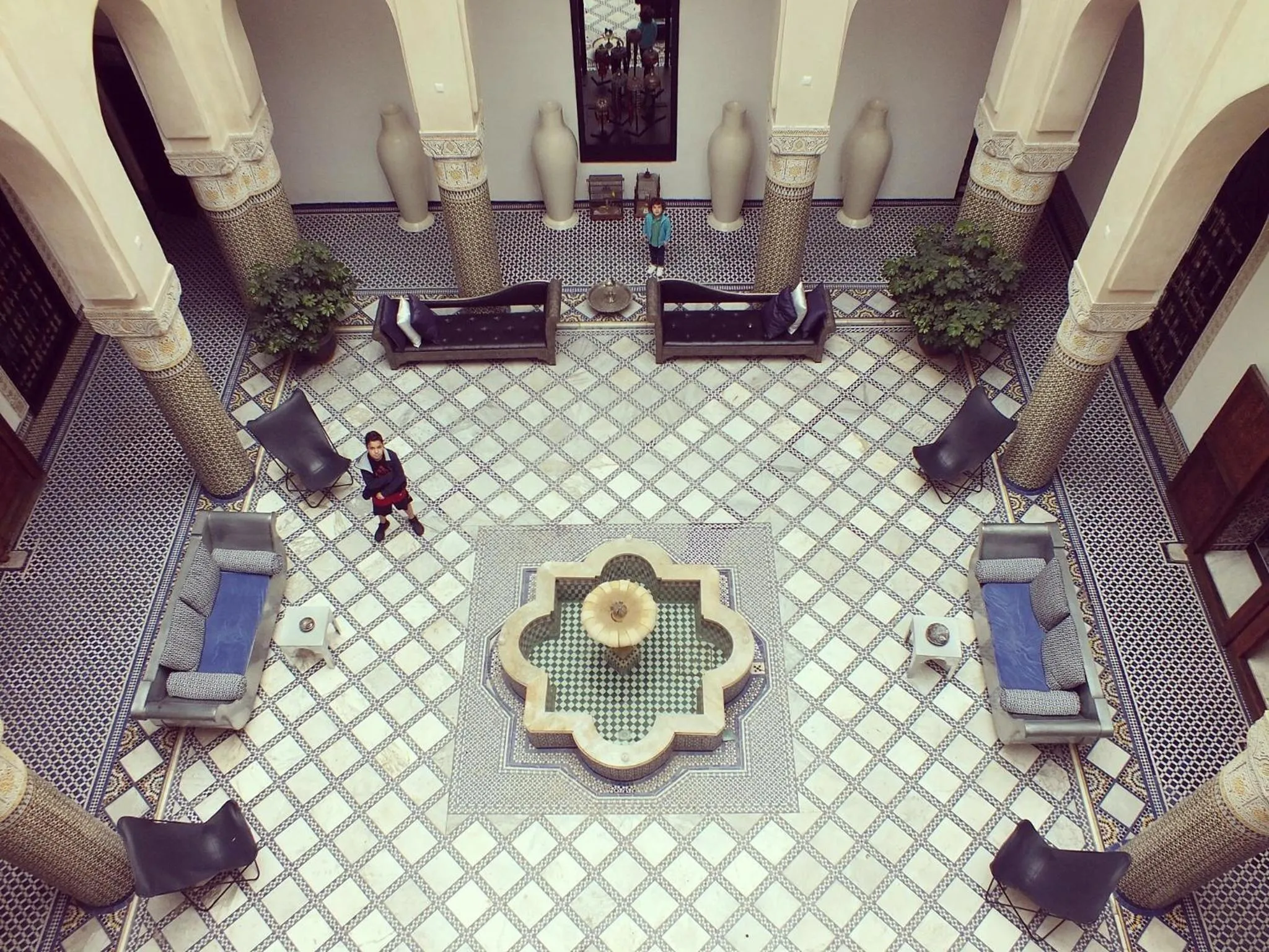 Patio in Riad Palais Bahia Fes