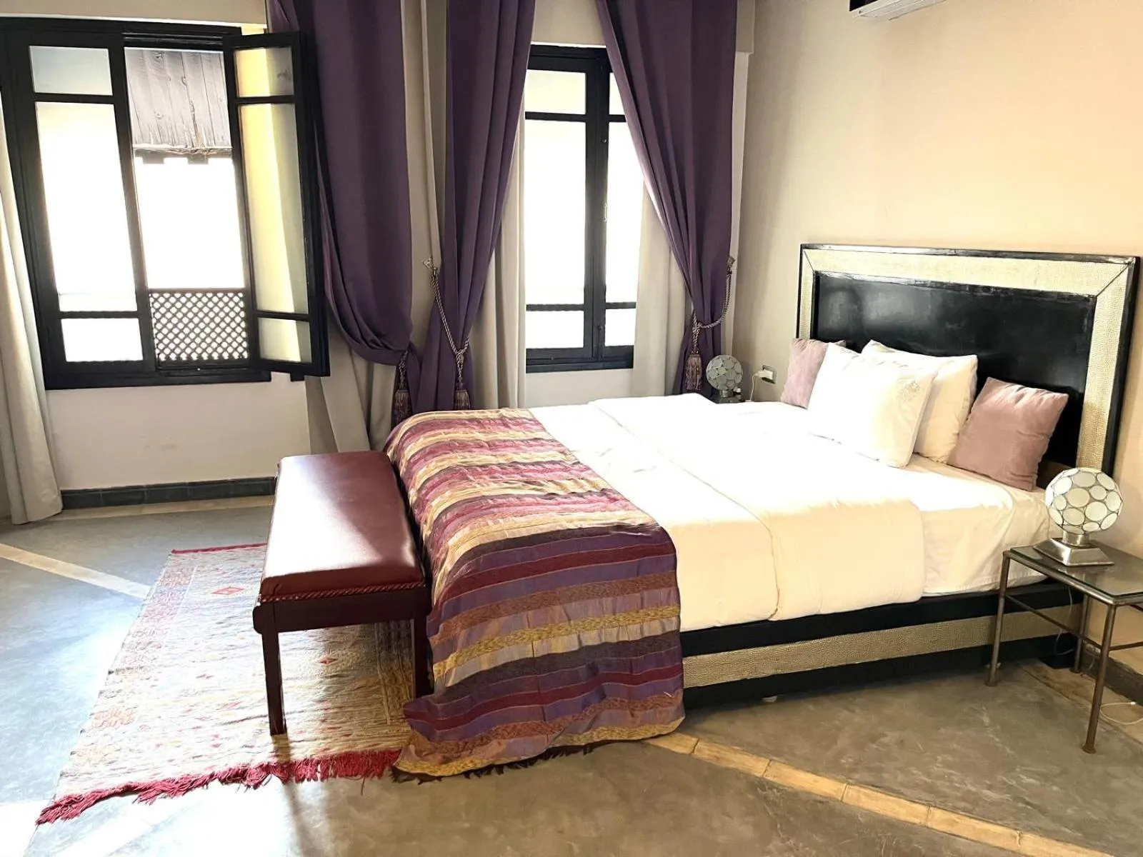 Bed in Riad Palais Bahia Fes