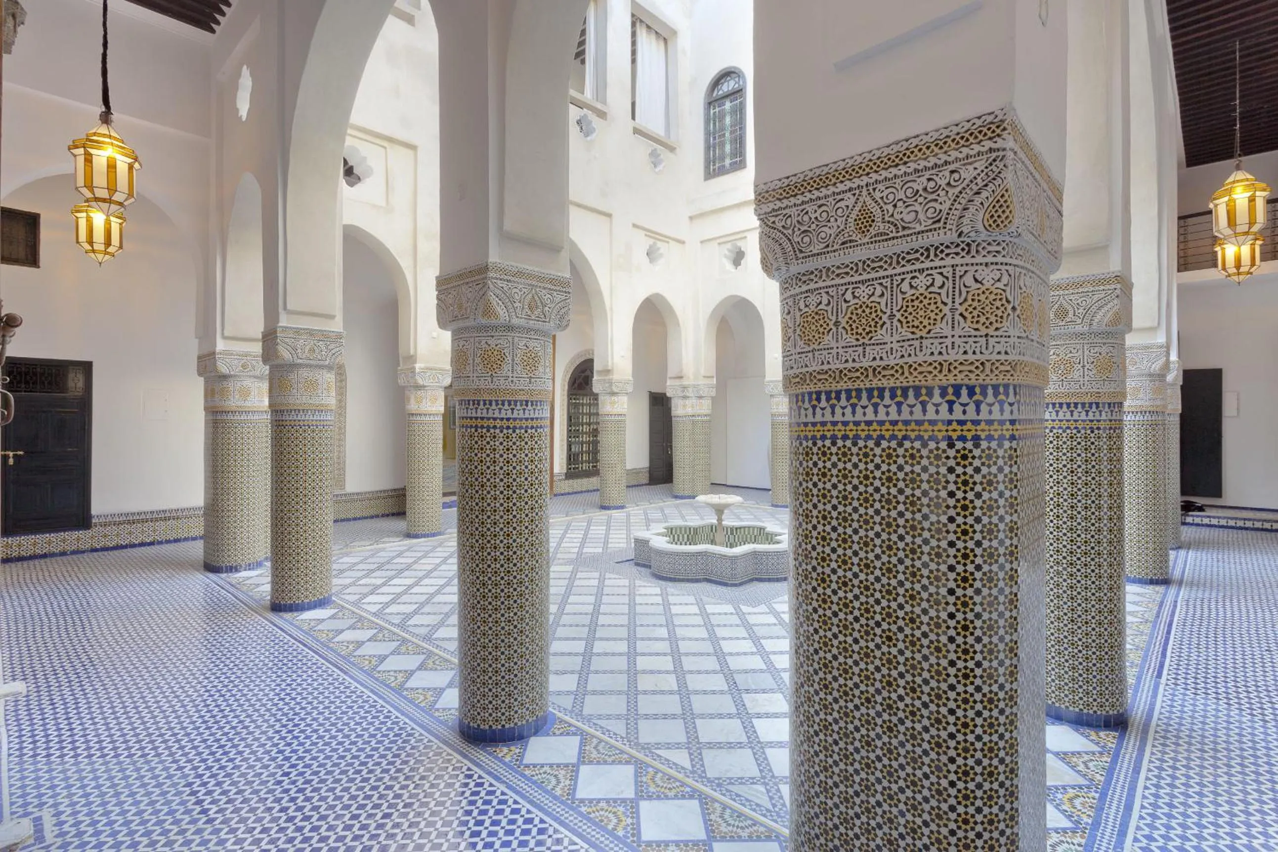 Patio in Riad Palais Bahia Fes