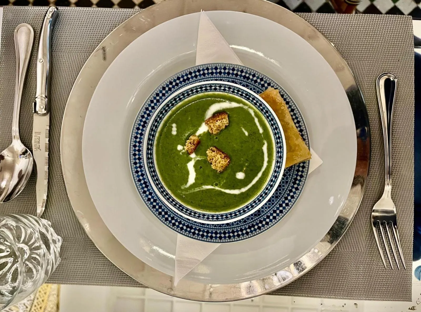 Food in Riad Palais Bahia Fes