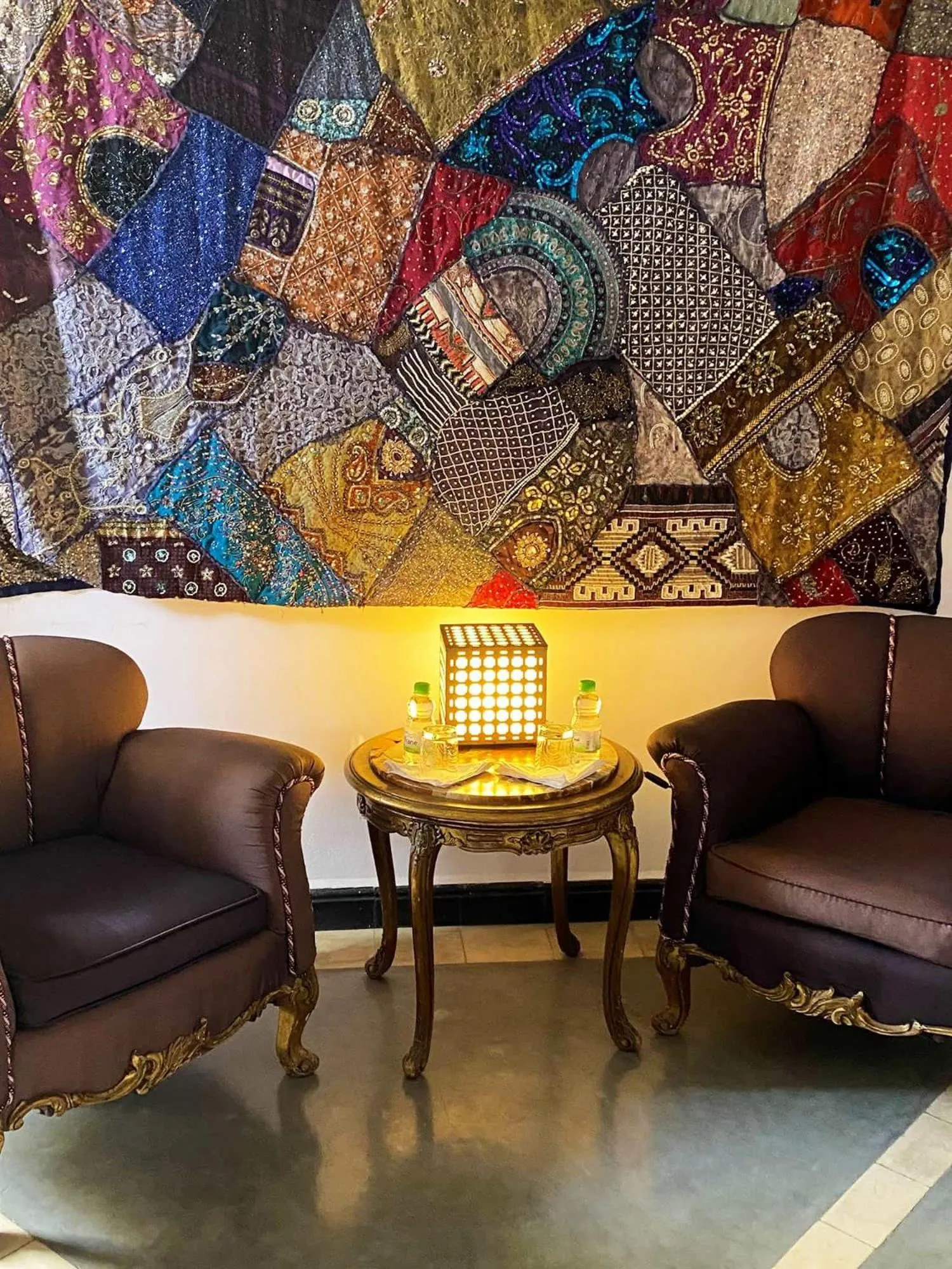 Decorative detail in Riad Palais Bahia Fes