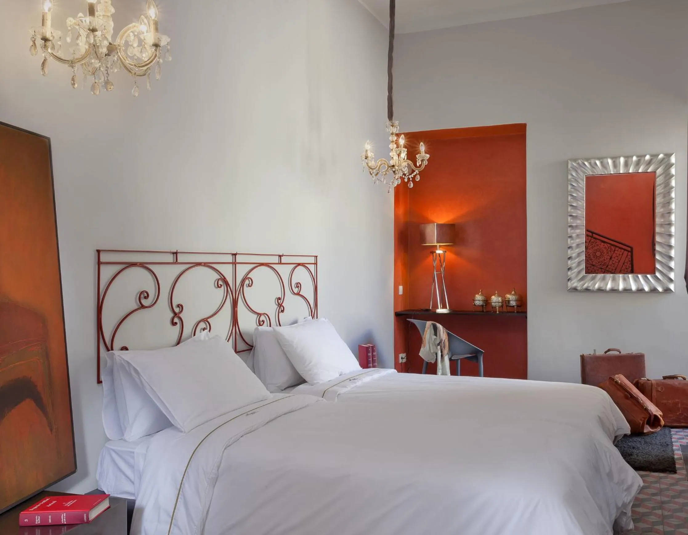 Photo of the whole room, Bed in Riad Palais Bahia Fes