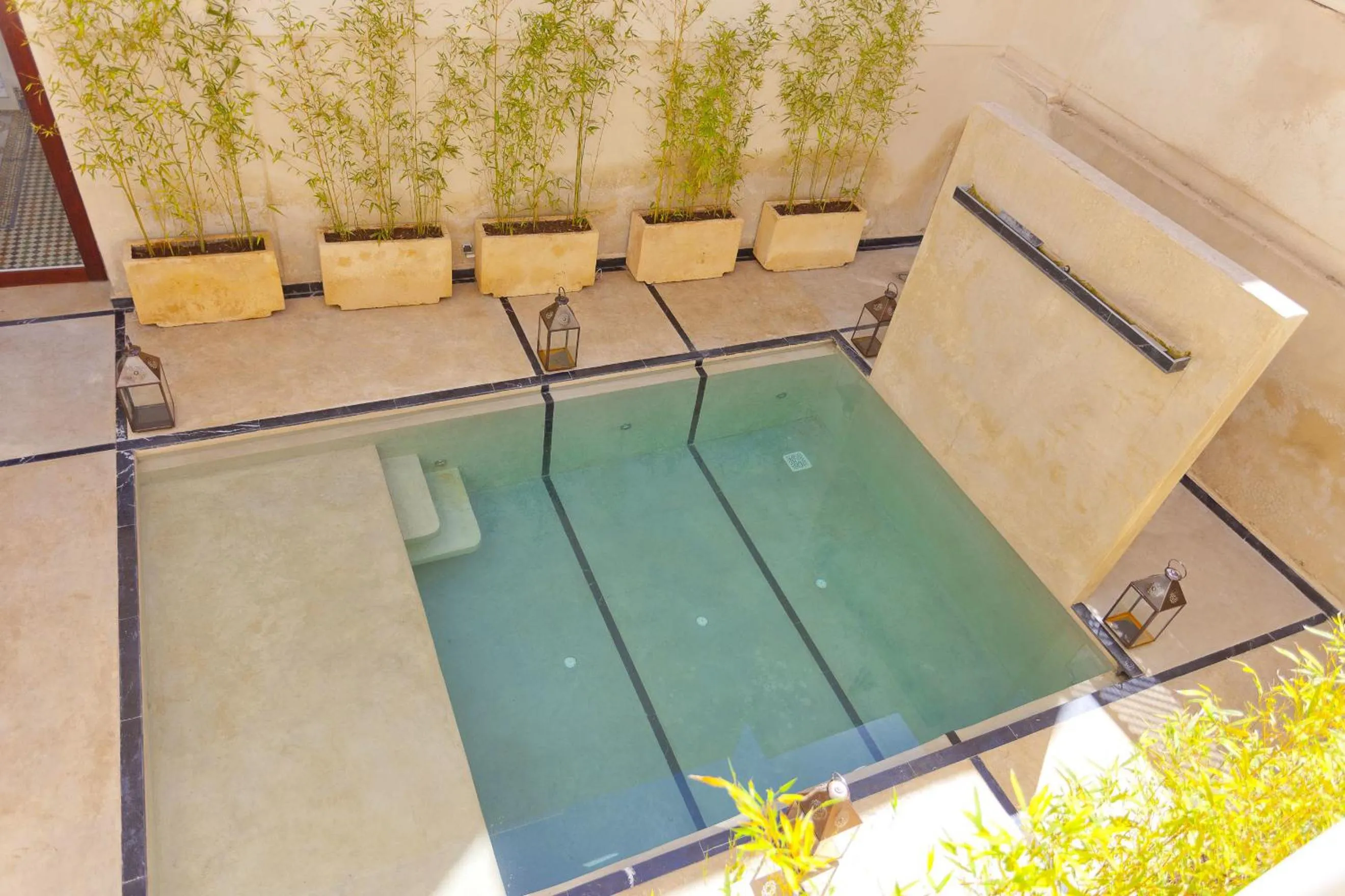 Swimming pool in Riad Palais Bahia Fes