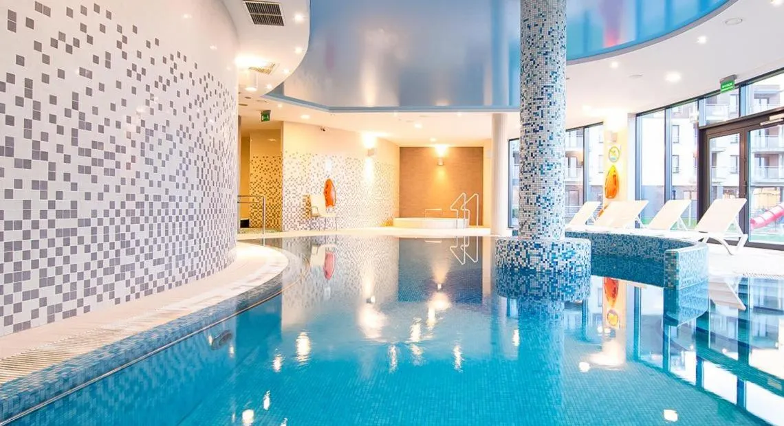 Swimming pool in Blue&Green Baltic Hotel mediSPA&fit