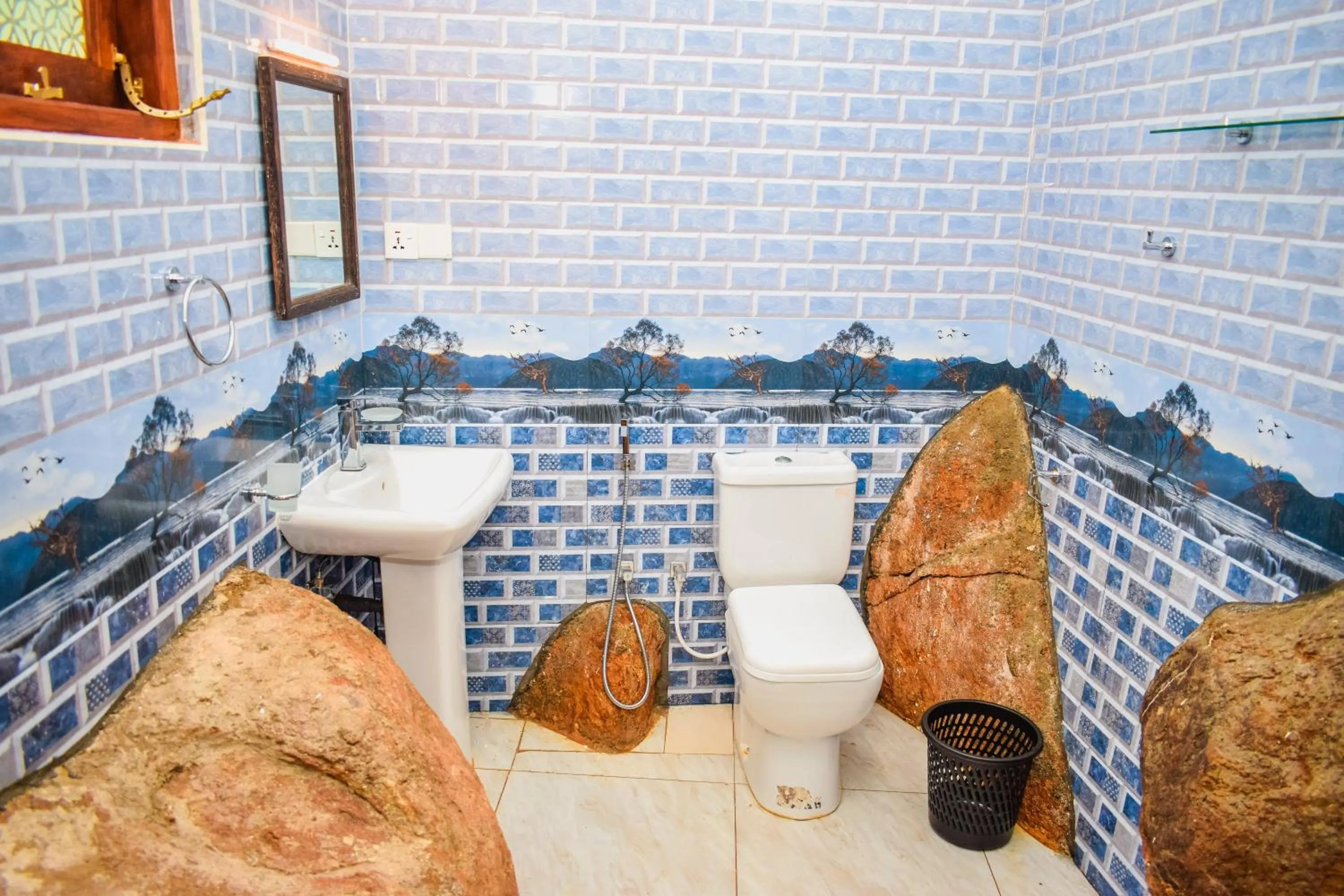 Bathroom in Blowhole Unawatuna